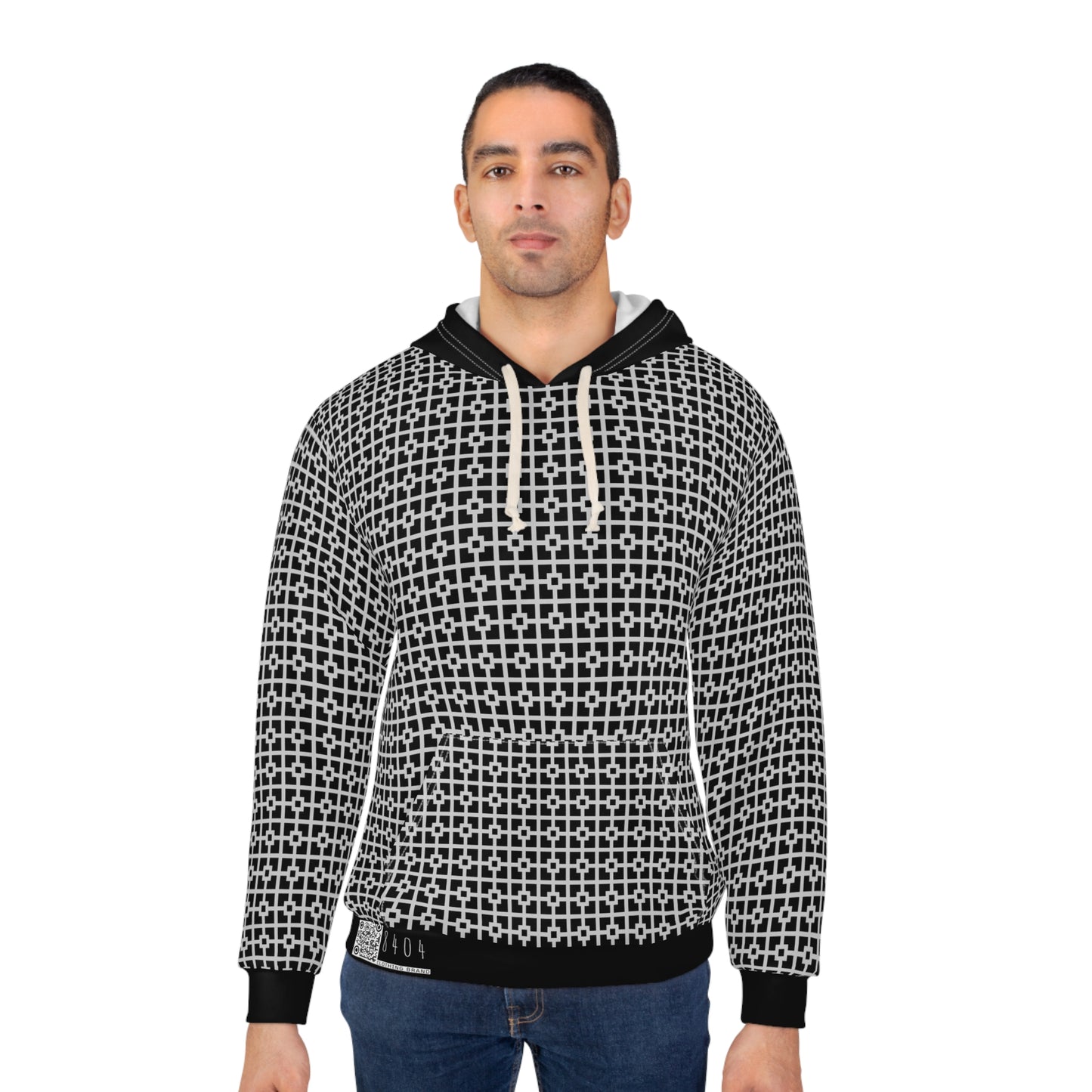 8404 Unisex Adult's "classy" in Black Fashion Pullover Hoodie