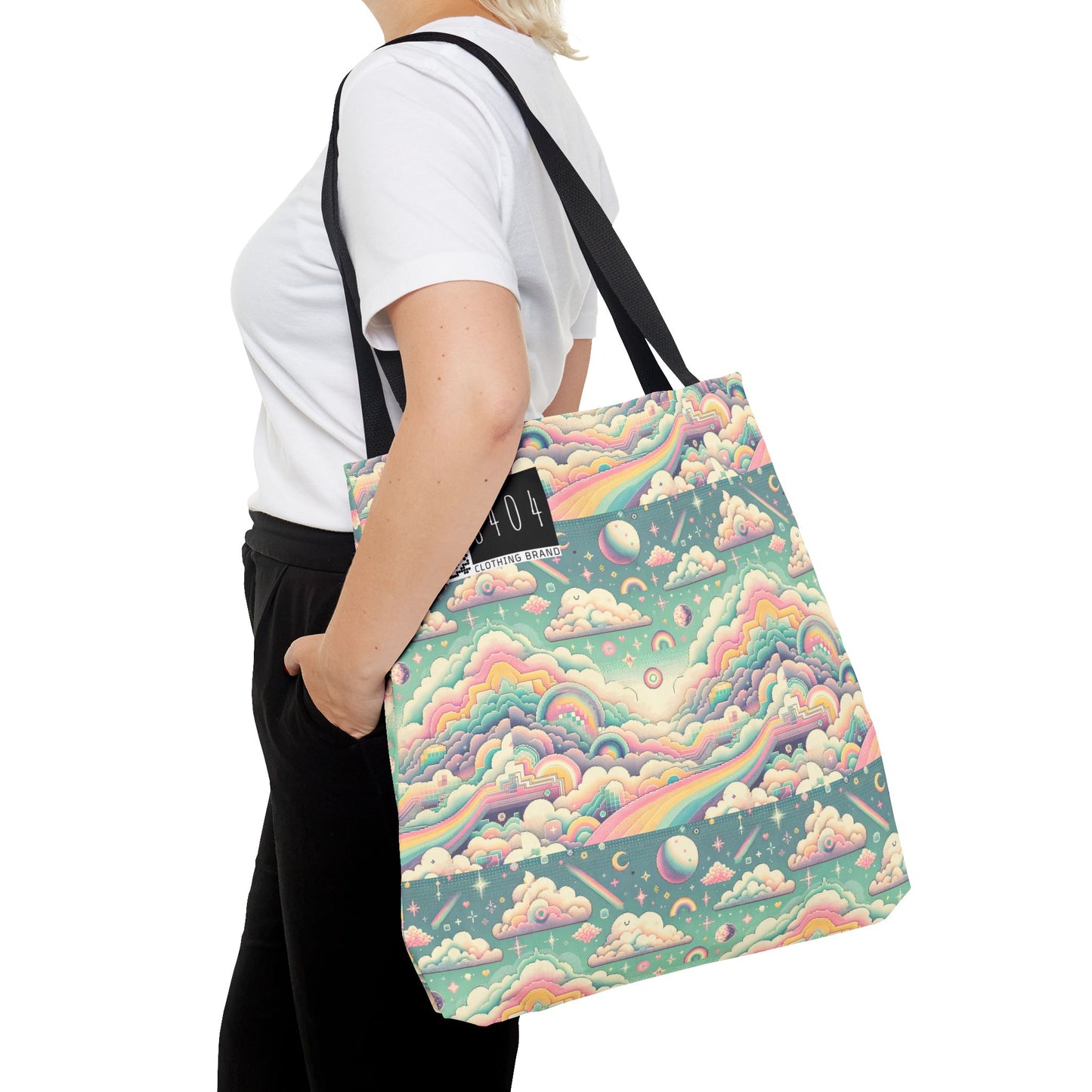 Digital Dreamland Whimsical and Nostalgic Streetwear With a Digital Twist Tote Bag - 8404 Design-65