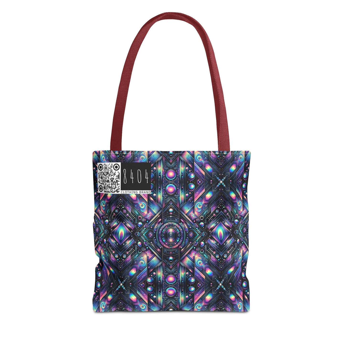 Galactic Hues Tech-Forward Cosmic Fusion Tote Bag - 8404 Design-58