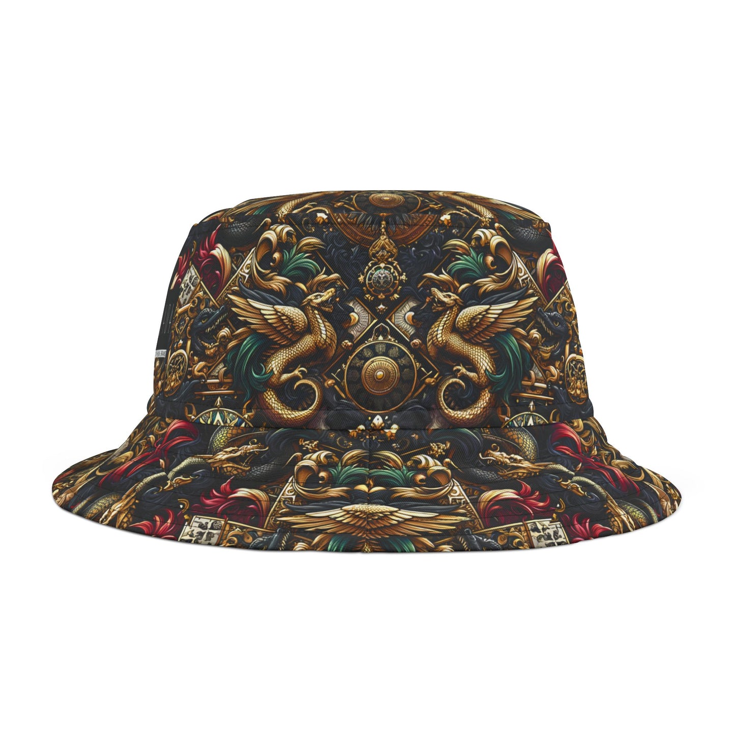 Digital Renaissance Luxurious Streetwear Inspired By Classical Art With a Modern Twist Bucket Hat - 8404 Design-76