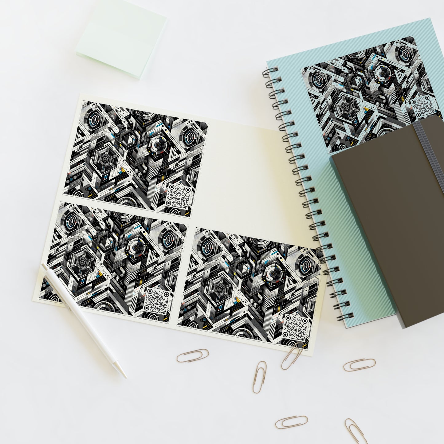 Tech Athletic Fusion Tech-Forward Athletic Sticker Sheets - 8404 Design-63