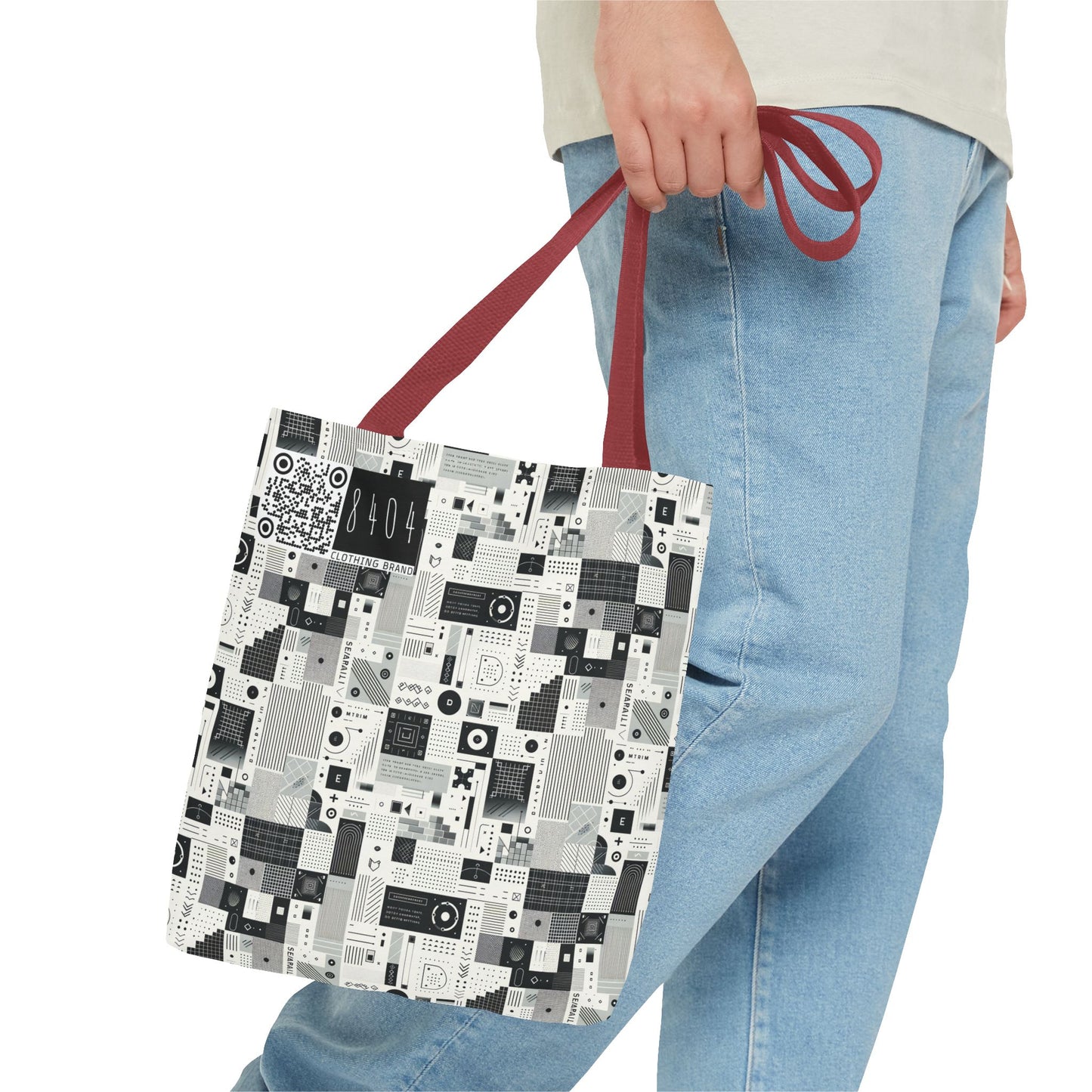 Digital Minimalism Minimalist Tech Tote Bag - 8404 Design-50