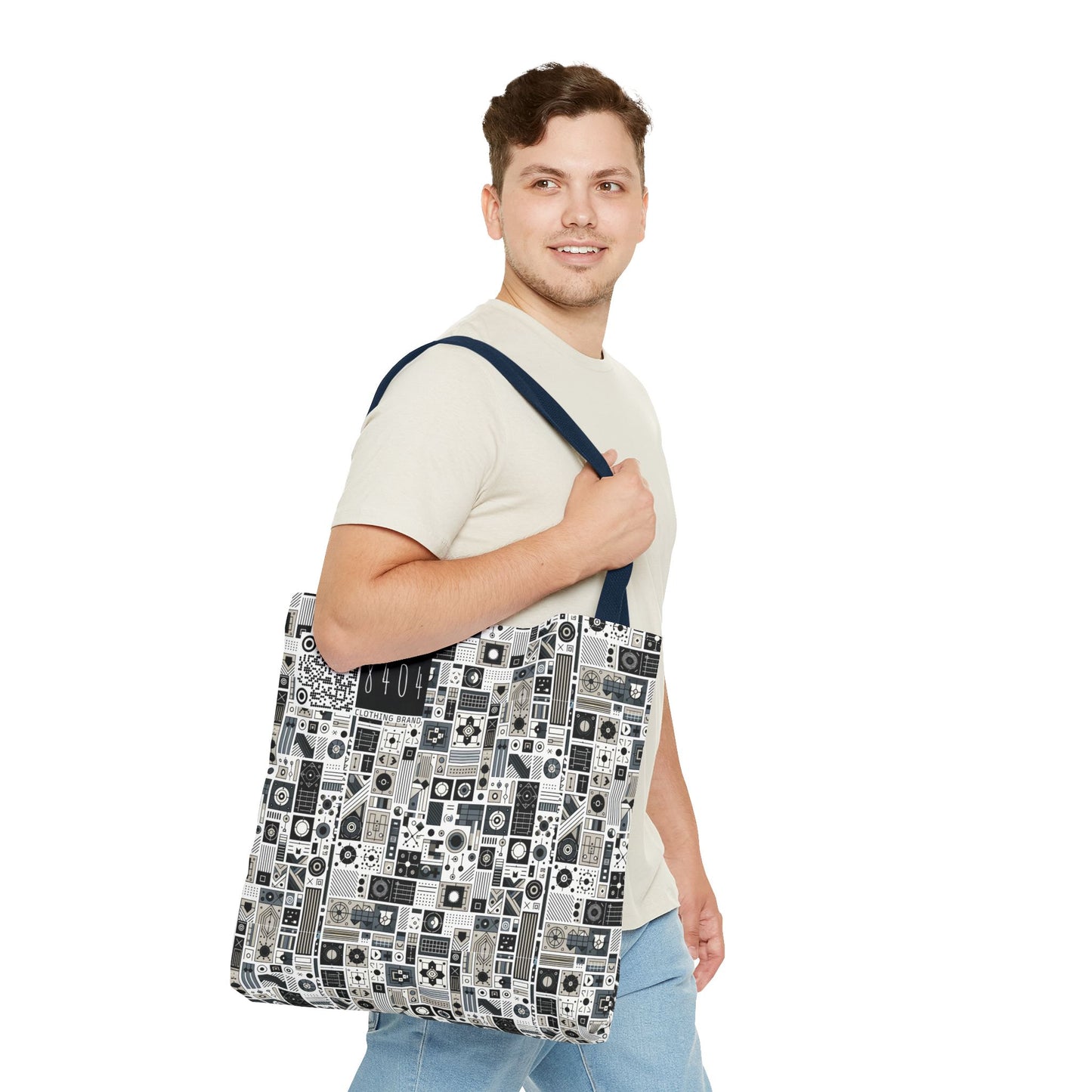 Digital Minimalism Minimalist Tech Tote Bag - 8404 Design-45