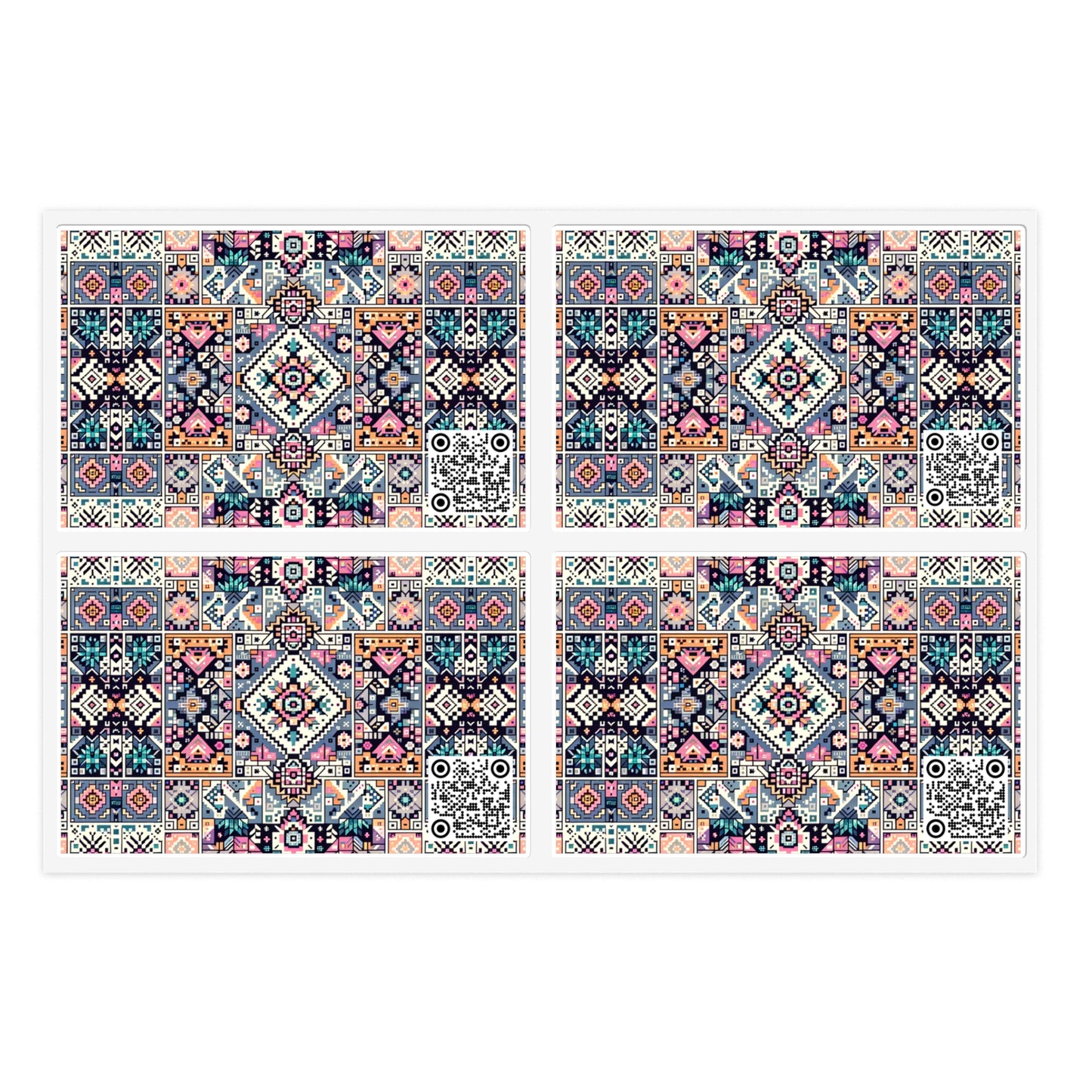 Digital Artisanal Fusion Digital Artisanal Sticker Sheets - 8404 Design-65