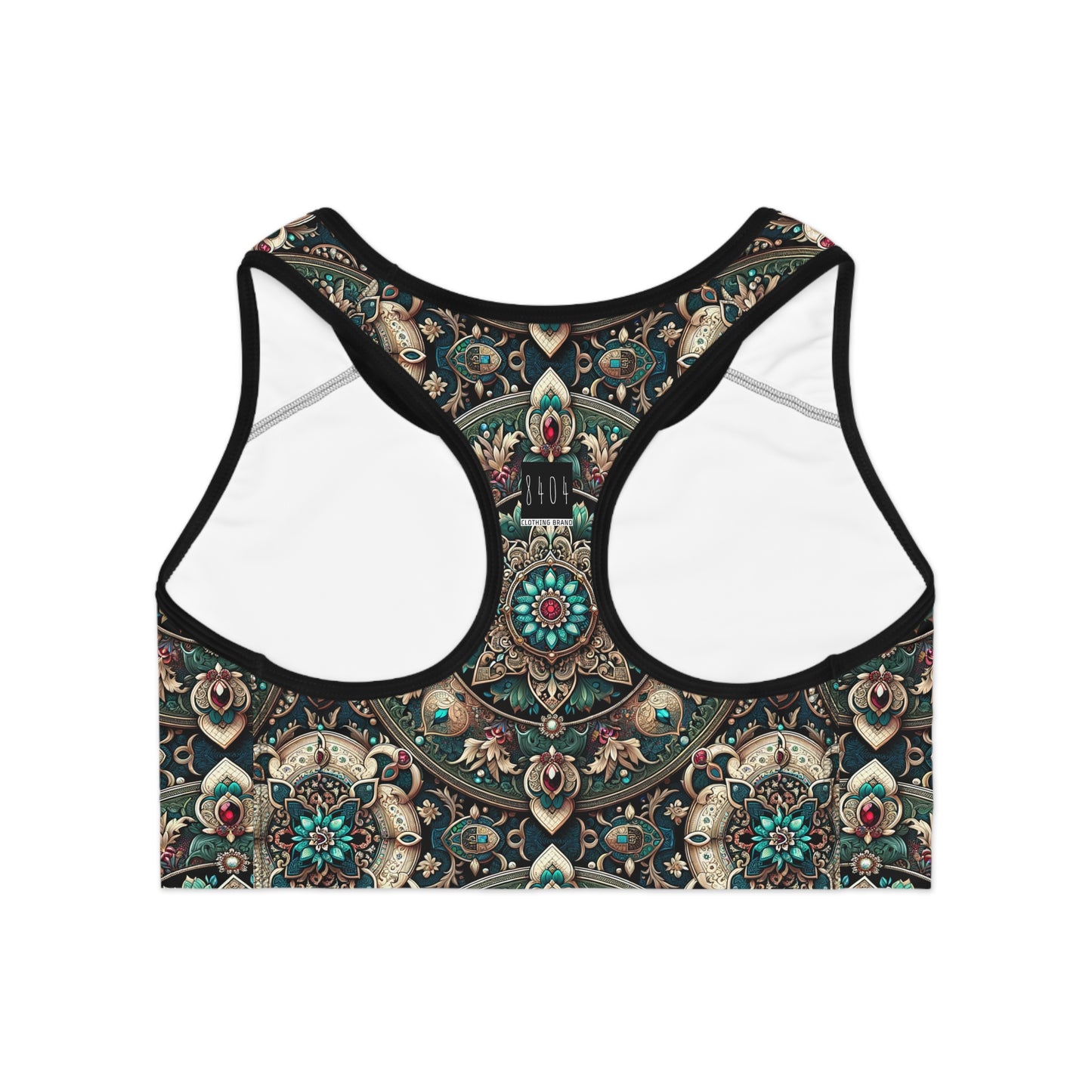 Neo-Dandyism Modern Dandy Streetwear Sports Bra - 8404 Design-56