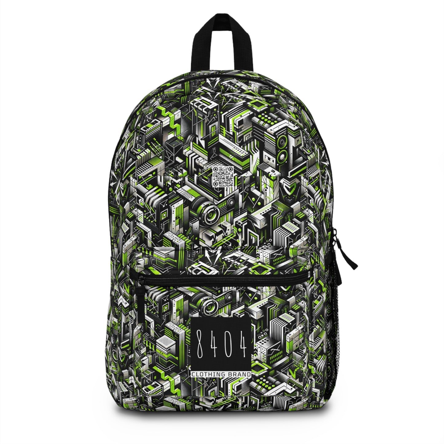 Graffiti Tech Fusion Bold Streetwear Fusion Backpack - 8404 Design-53