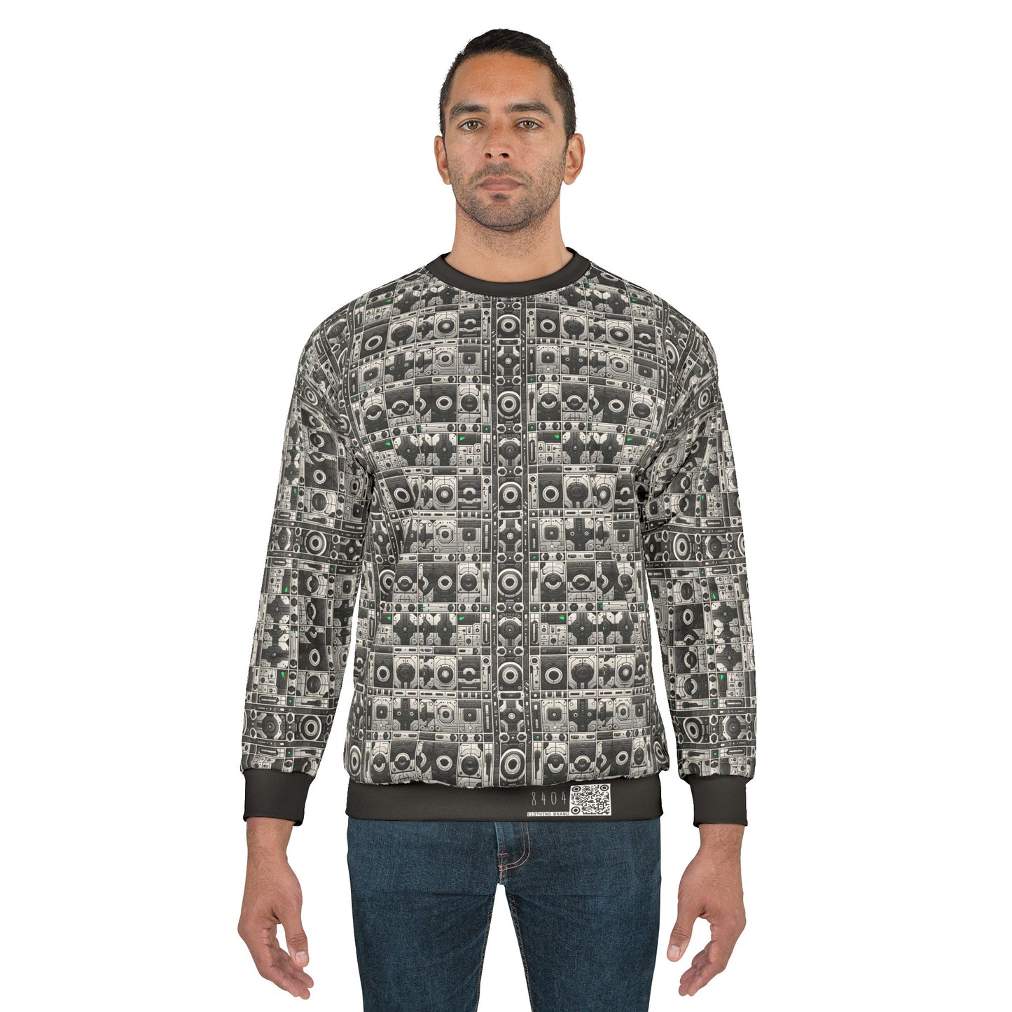 Tech Utility Aesthetics Tech-Forward Minimalism Sweatshirt - 8404 Design-60