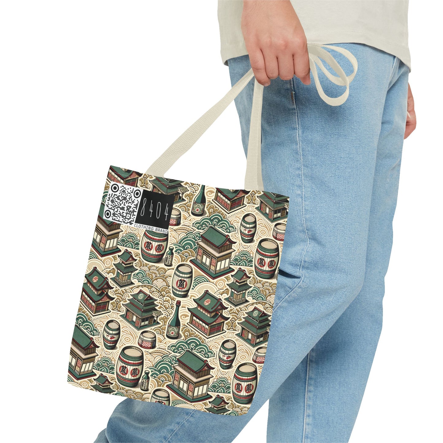 Cultural Artisanal Fusion Contemporary Cultural Elegance Tote Bag - 8404 Design-68