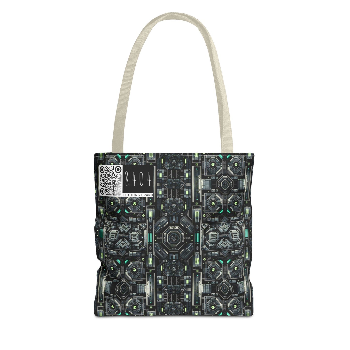 Tech Noir Tech-Forward Minimalism Tote Bag - 8404 Design-52