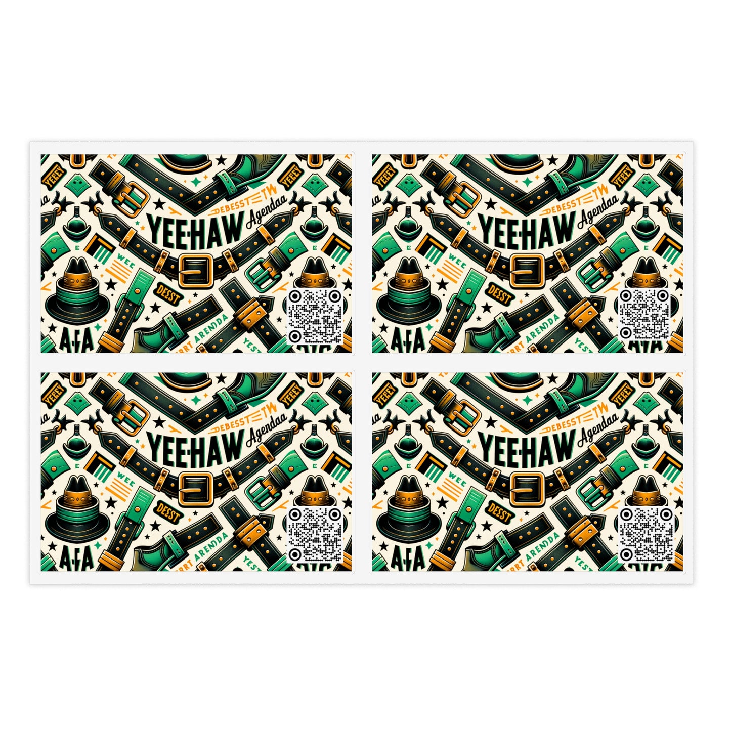 Digital Cowboy Tech-Western Fusion Sticker Sheets - 8404 Design-58