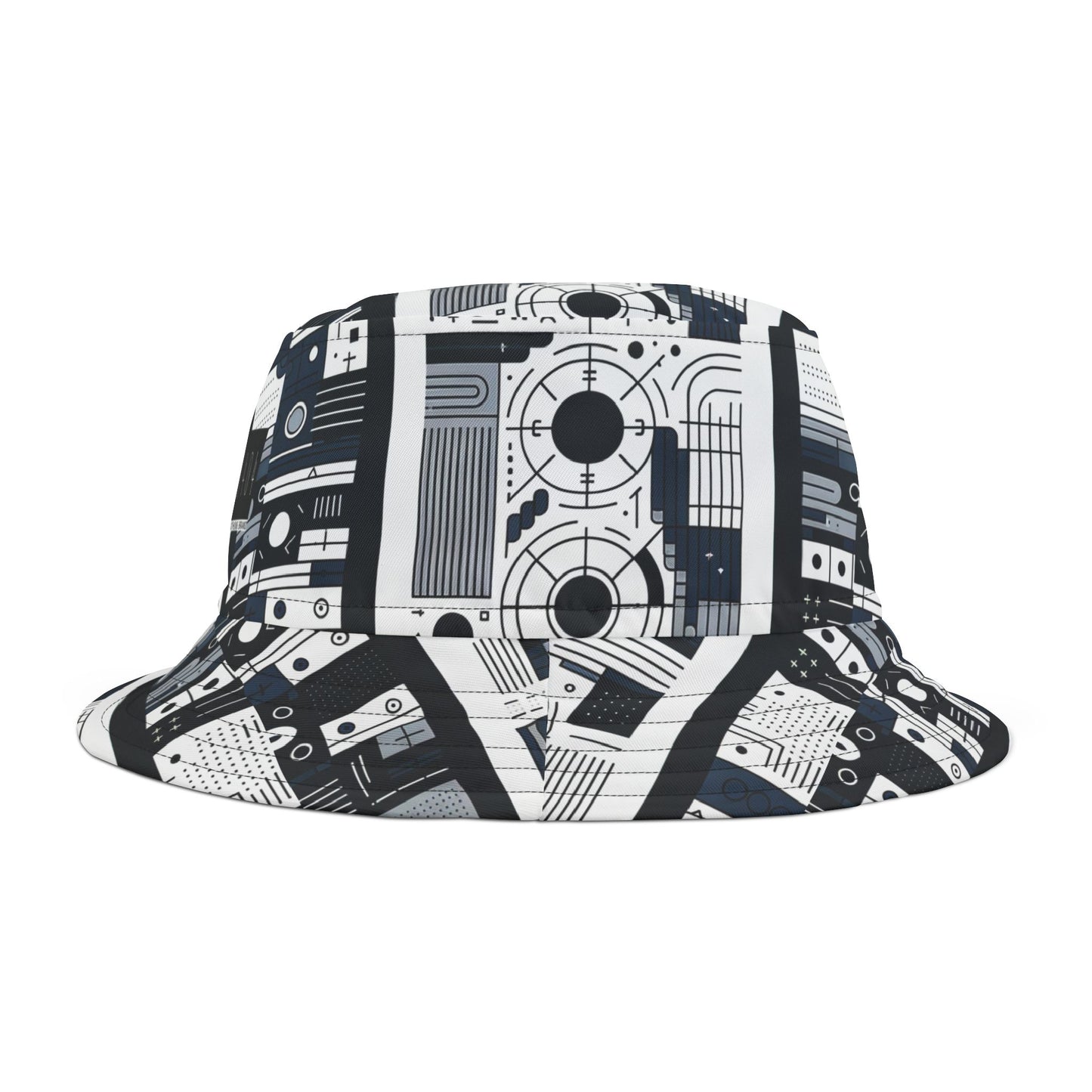 Minimalist Athleisure Minimalist Tech Bucket Hat - 8404 Design-54