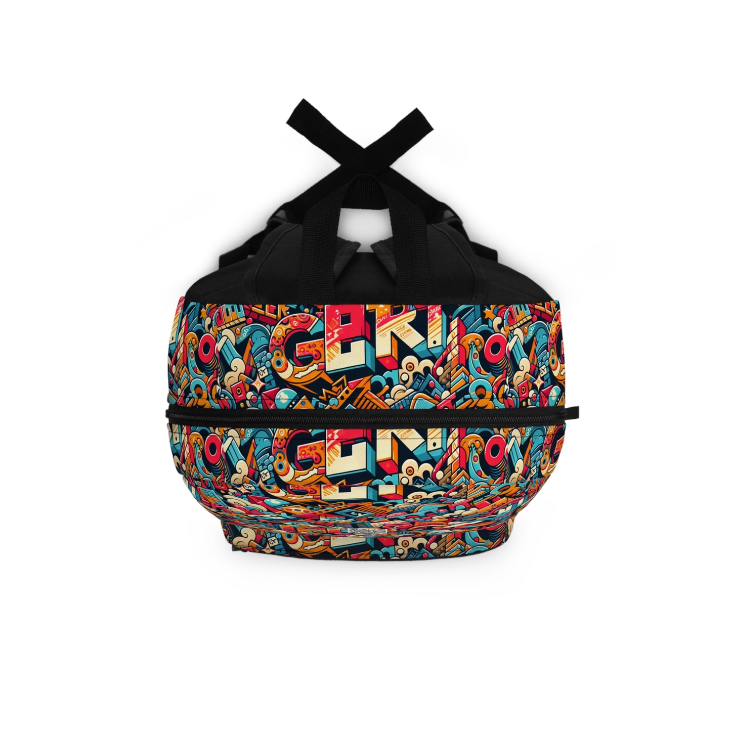Neo-Traditional Street Art Modern Street Art Fusion Backpack - 8404 Design-58