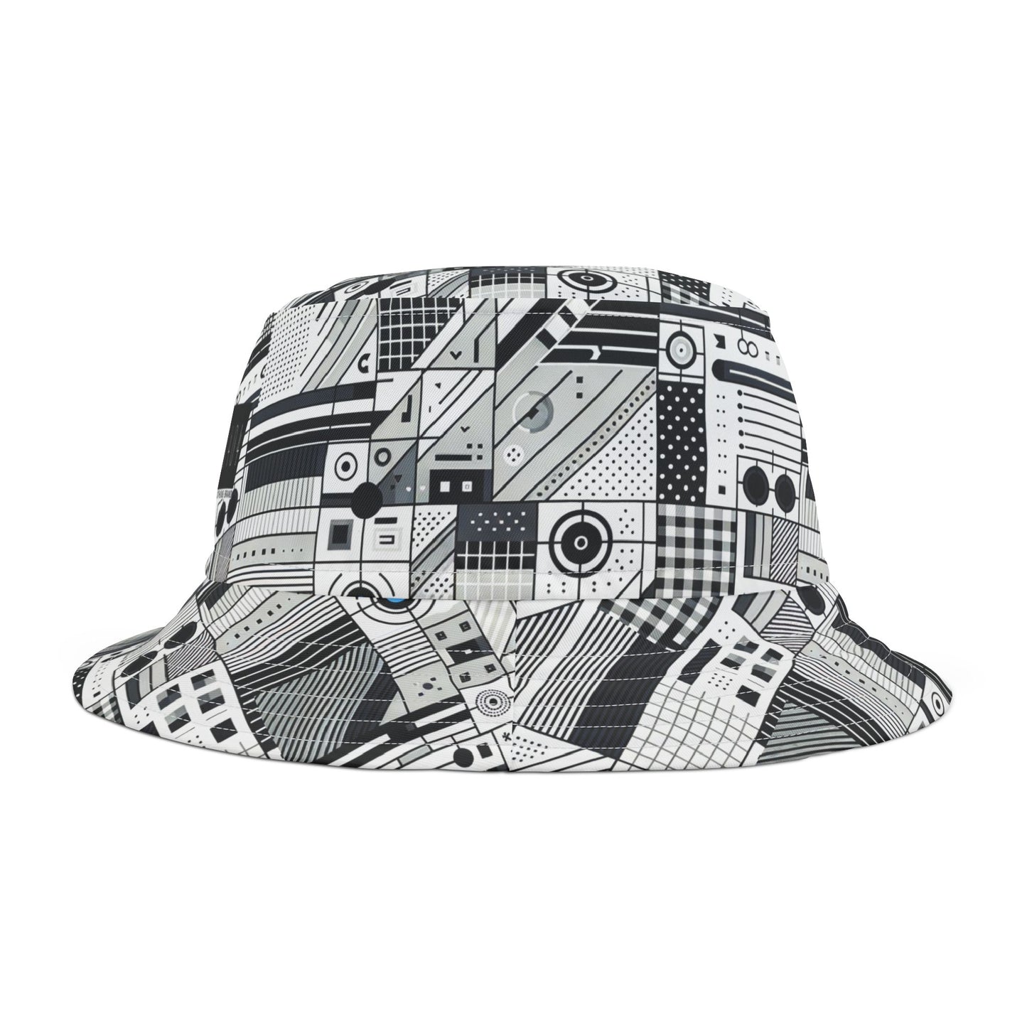 Digital Minimalism Minimalist Tech Bucket Hat - 8404 Design-52