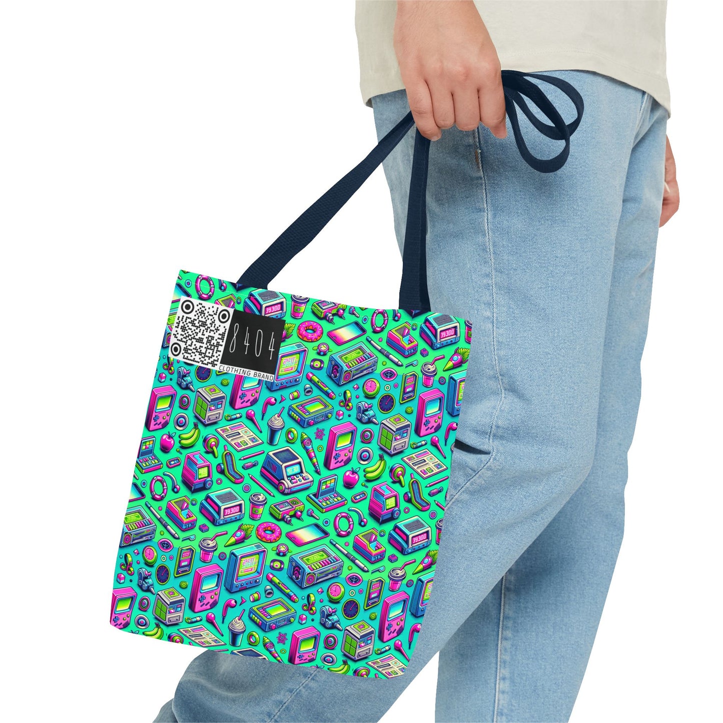 Y2k Revival Nostalgic Futurism Tote Bag - 8404 Design-48