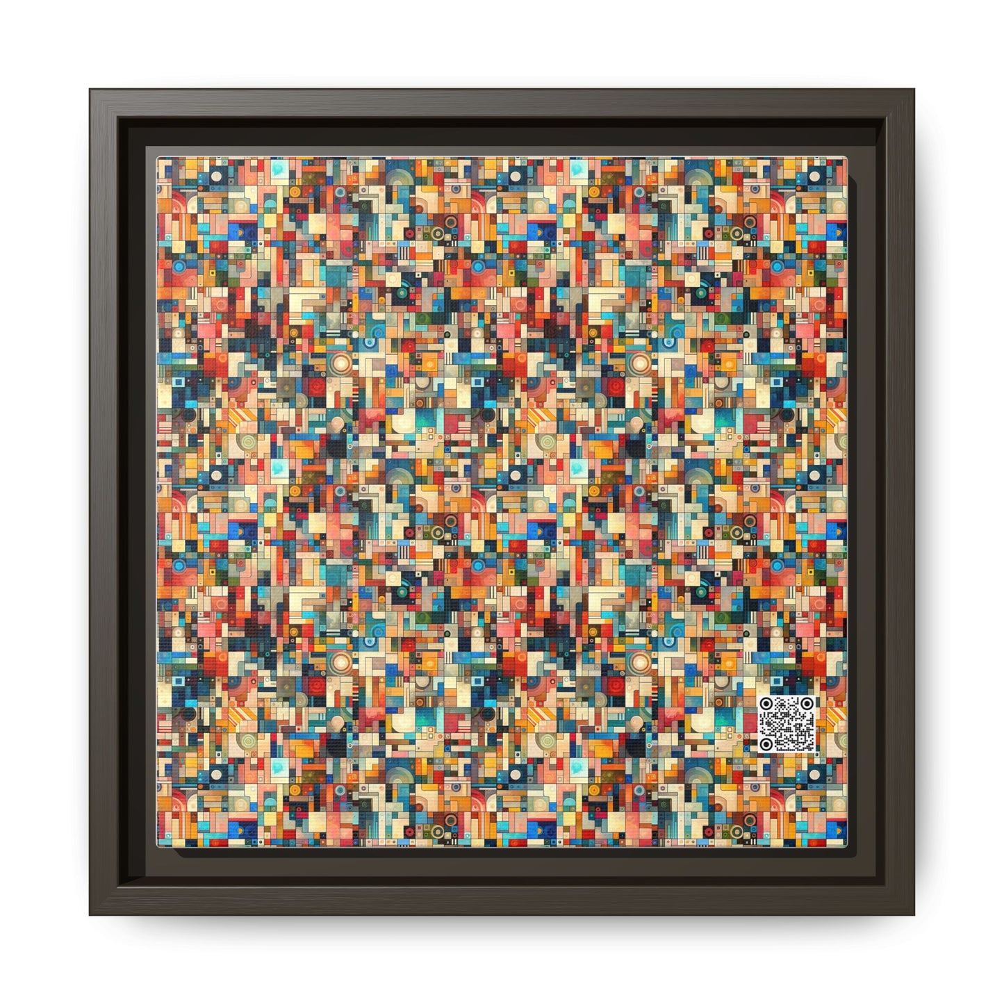 Digital Artistic Expression Artistic Streetwear Matte Canvas, Framed (multi-Color) - 8404 Design-46 B
