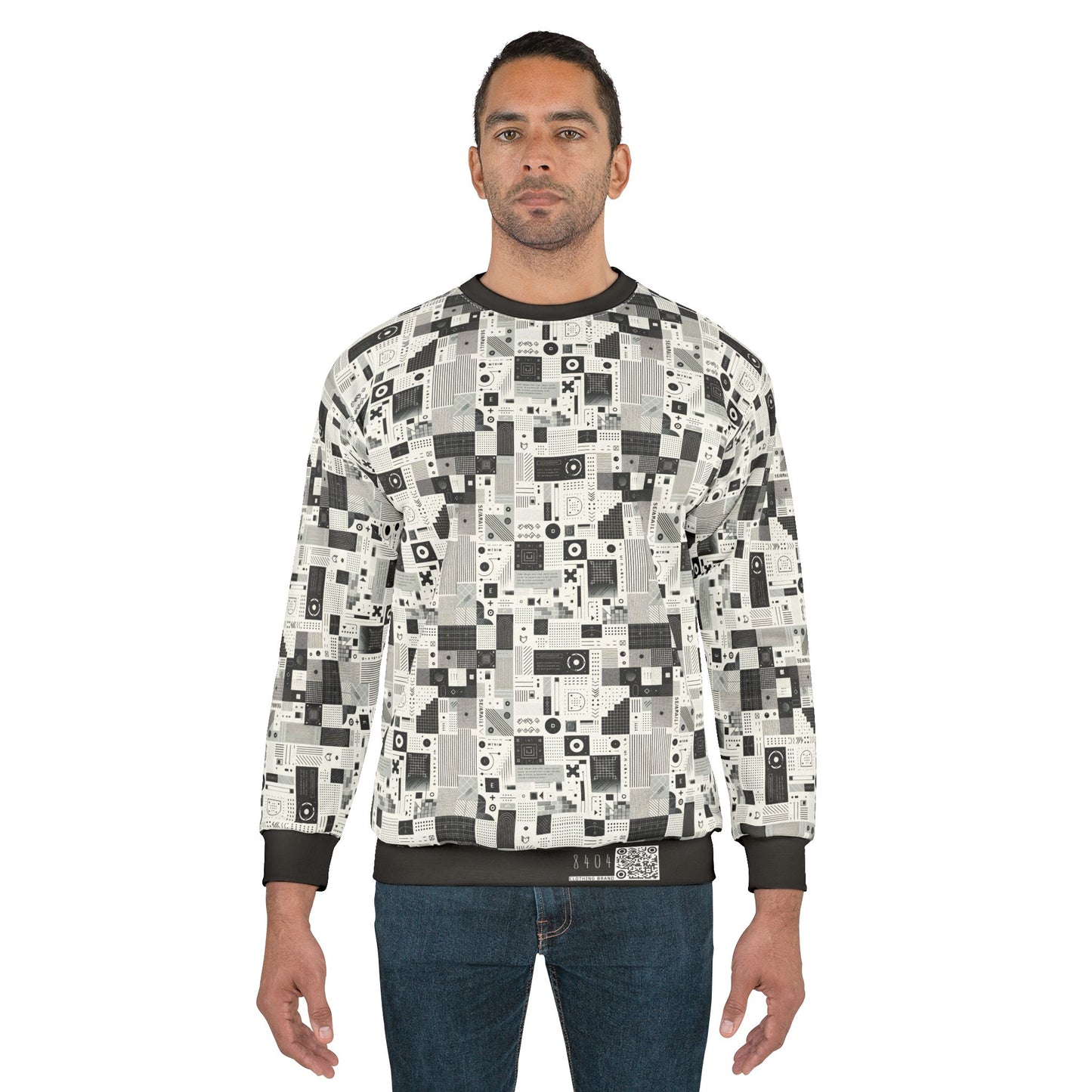 Digital Minimalism Minimalist Tech Sweatshirt - 8404 Design-50