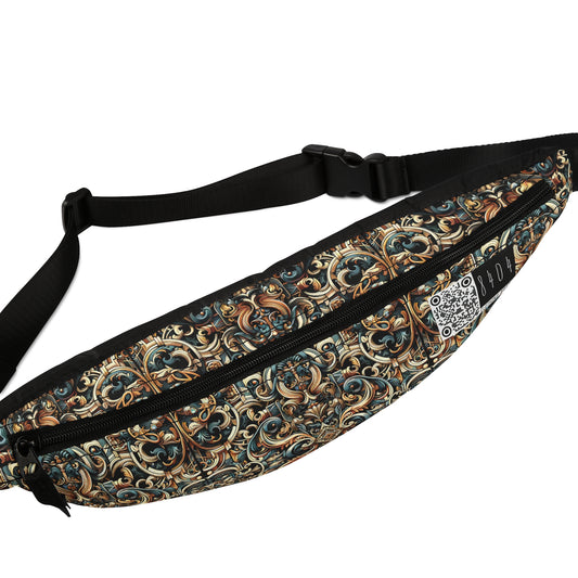 Urban Renaissance Historical Fusion With Street Edge Fanny Pack - 8404 Design-59