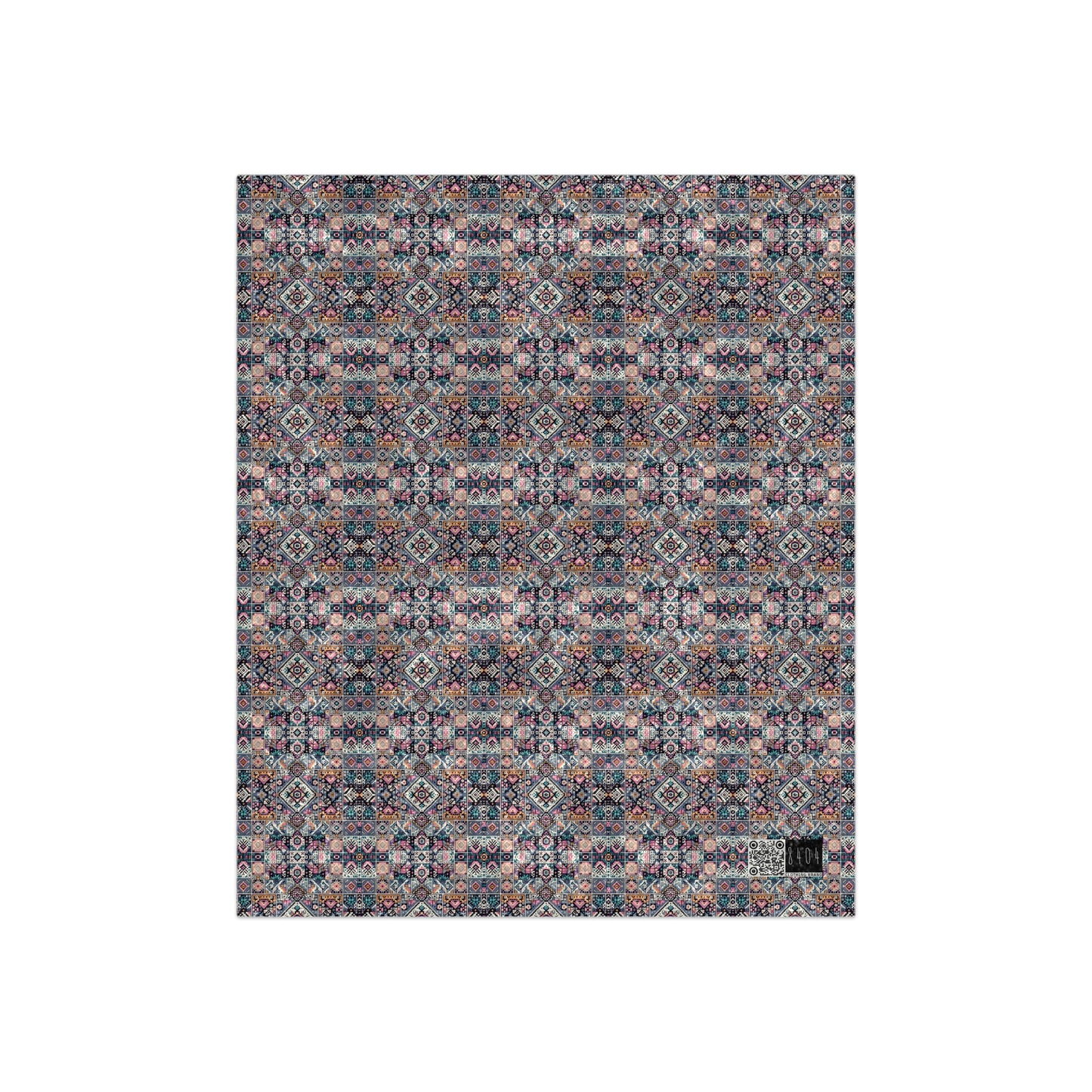 Crushed Velvet Blanket - 8404 Design-01