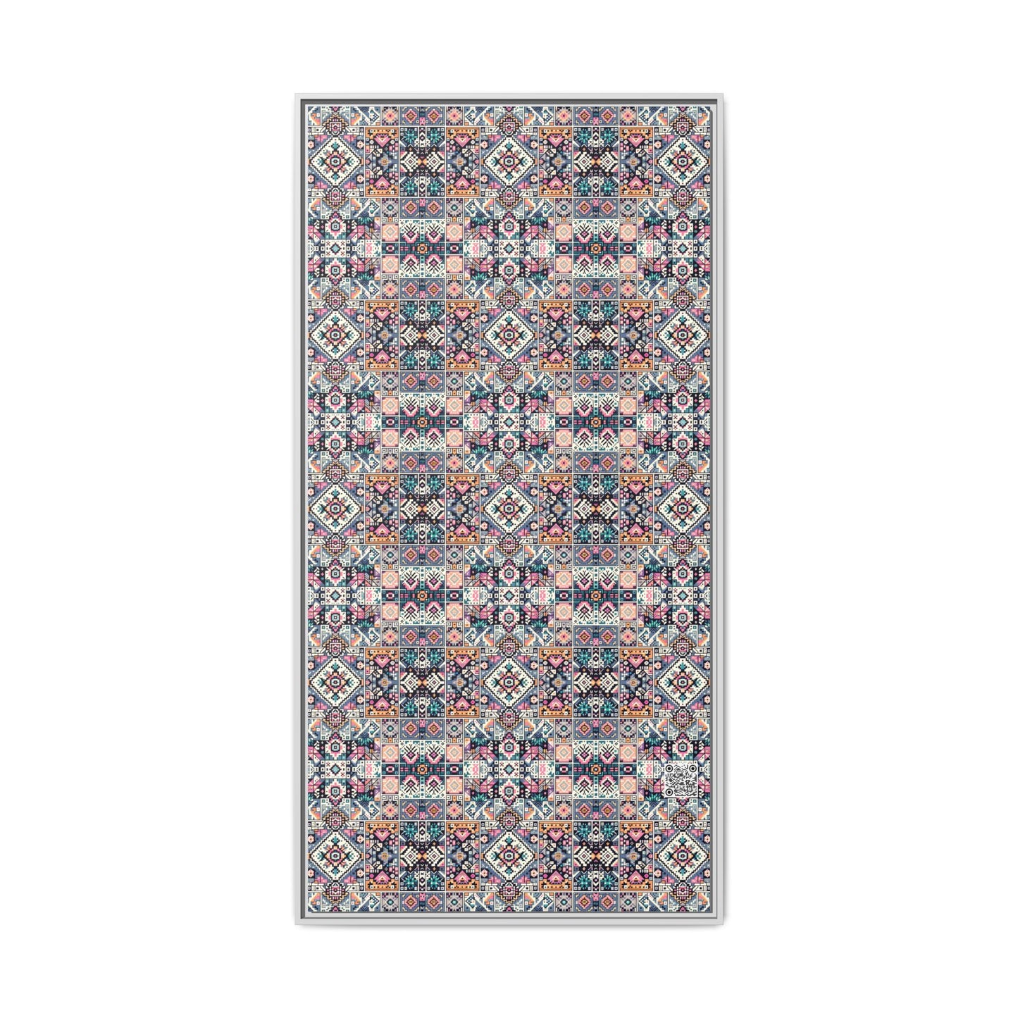 Matte Canvas, Framed (multi-Color) - 8404 Design-01