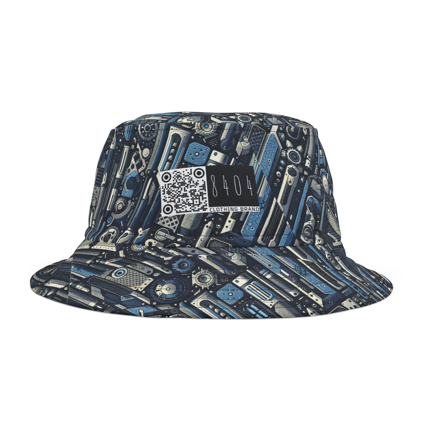 Tech Utility Fusion Tech-Forward Utility With a Futuristic Edge Bucket Hat - 8404 Design-50