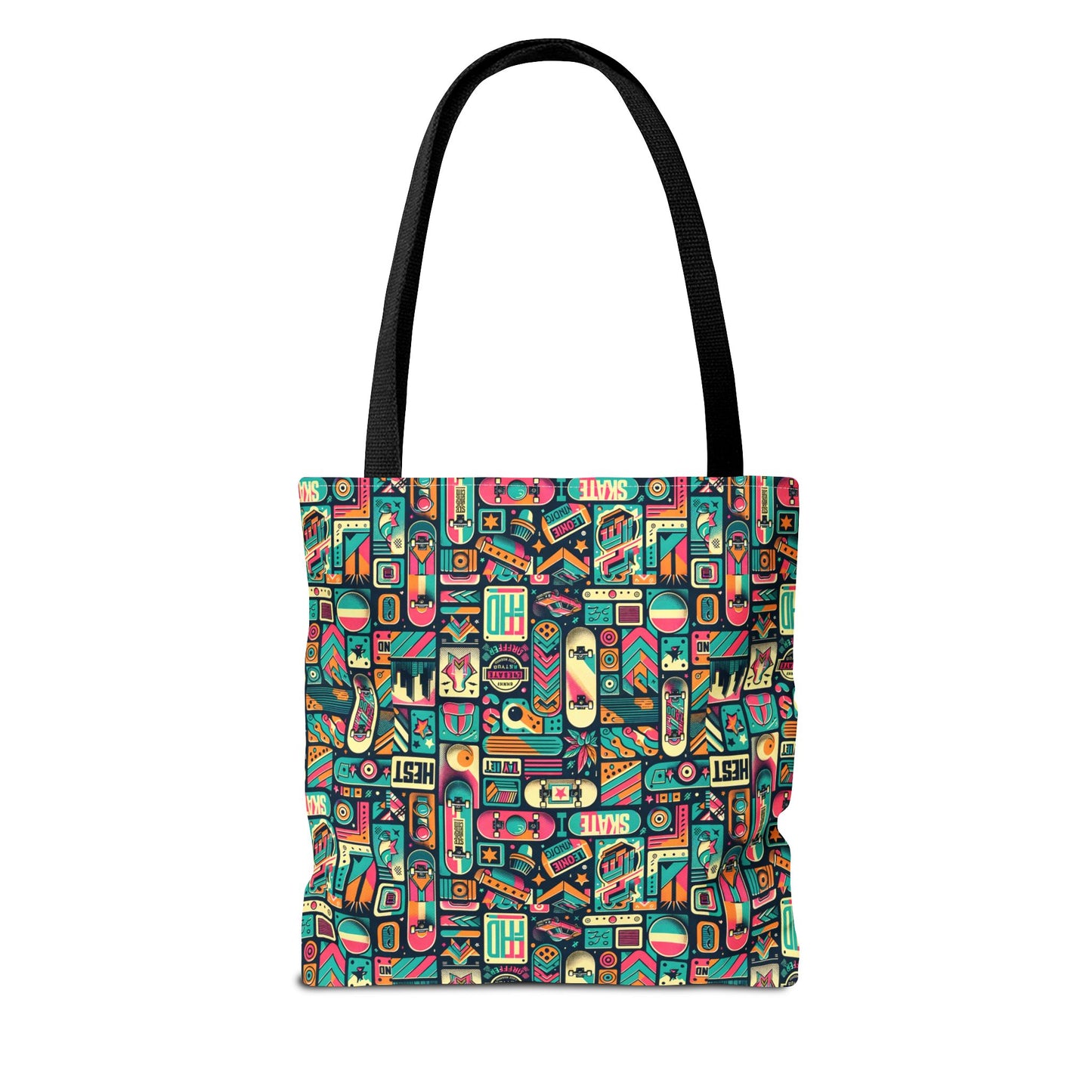 Skate Culture Revival Urban Retro Cool Tote Bag - 8404 Design-61