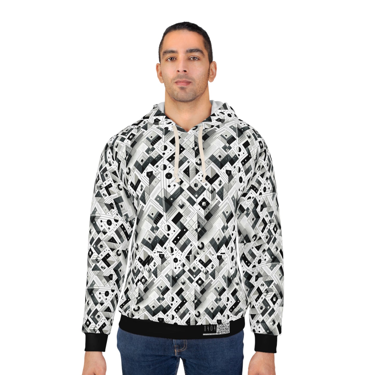 Digital Minimalism Minimalist Tech Pullover Hoodie - 8404 Design-69