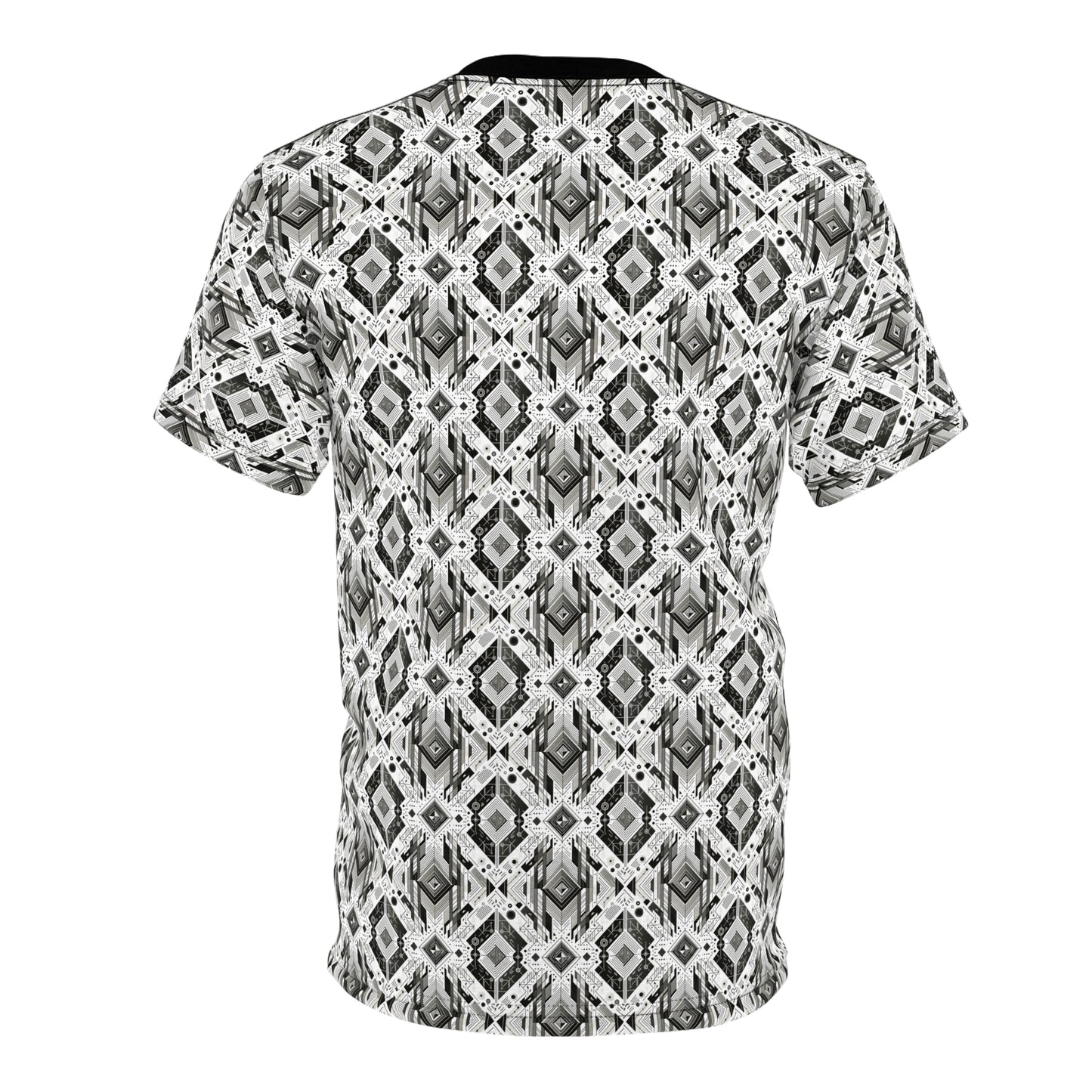 Digital Minimalism Minimalist Tech Unisex Cut & Sew Tee - 8404 Design-51