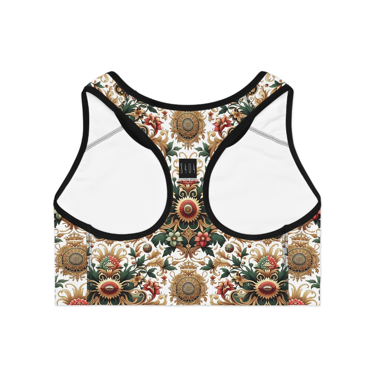 Monogram Madness Luxurious Streetwear Sports Bra - 8404 Design-68