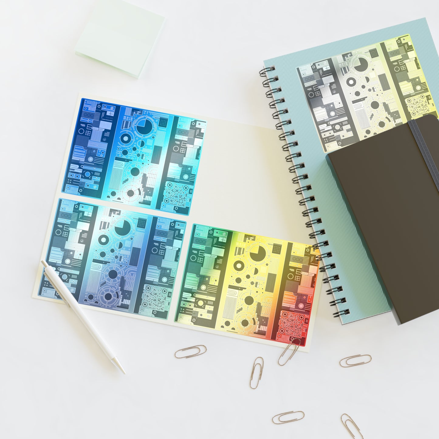 Minimalist Athleisure Minimalist Tech Sticker Sheets - 8404 Design-54
