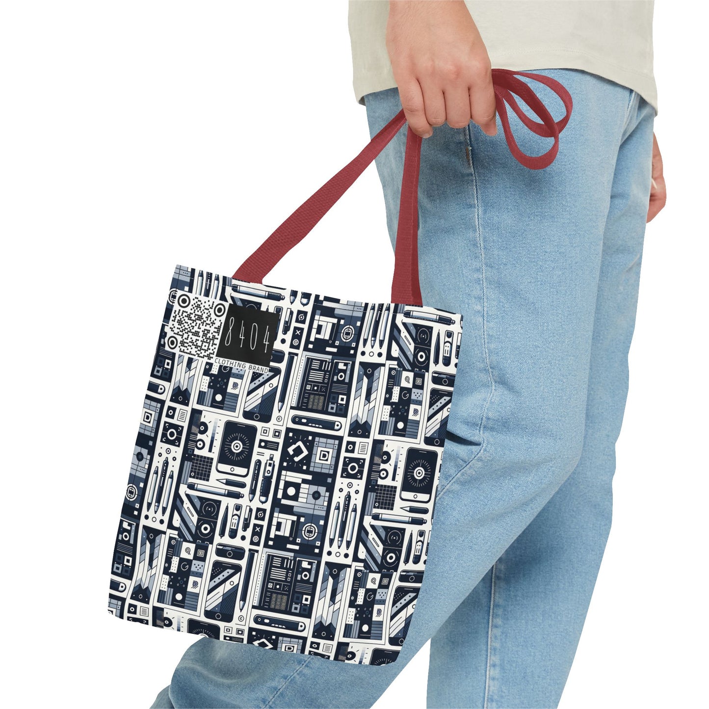 Minimalist Athleisure Minimalist Tech Tote Bag - 8404 Design-60