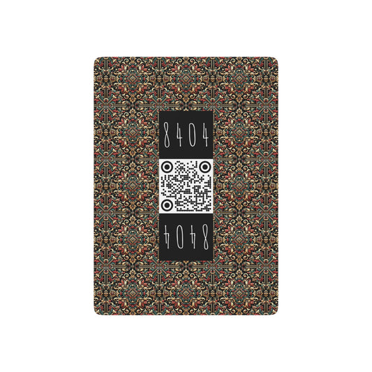 Streetwear Renaissance Artistic Clash of Old and New Poker Playing Cards - 8404 Design-46 S