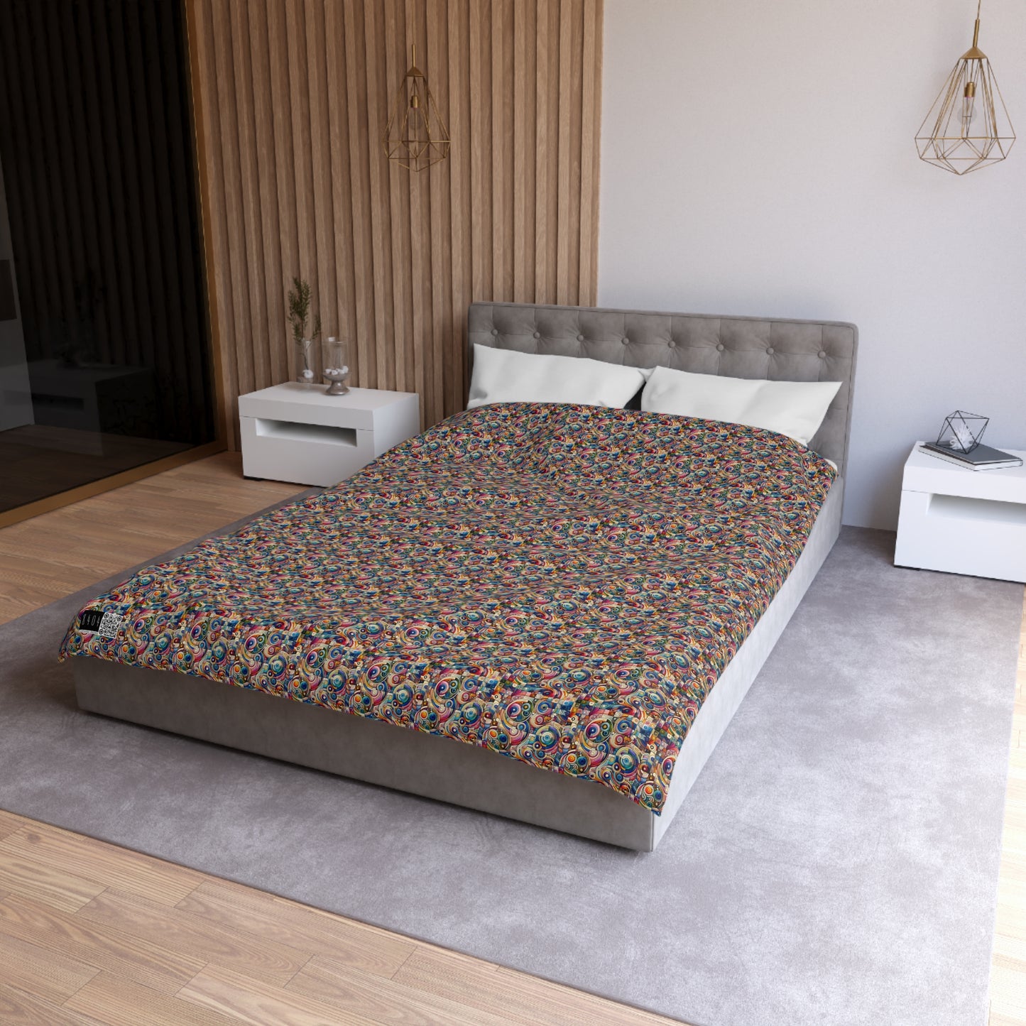 Digital Artistic Expression Artistic Streetwear Microfiber Duvet Cover - 8404 Design-49
