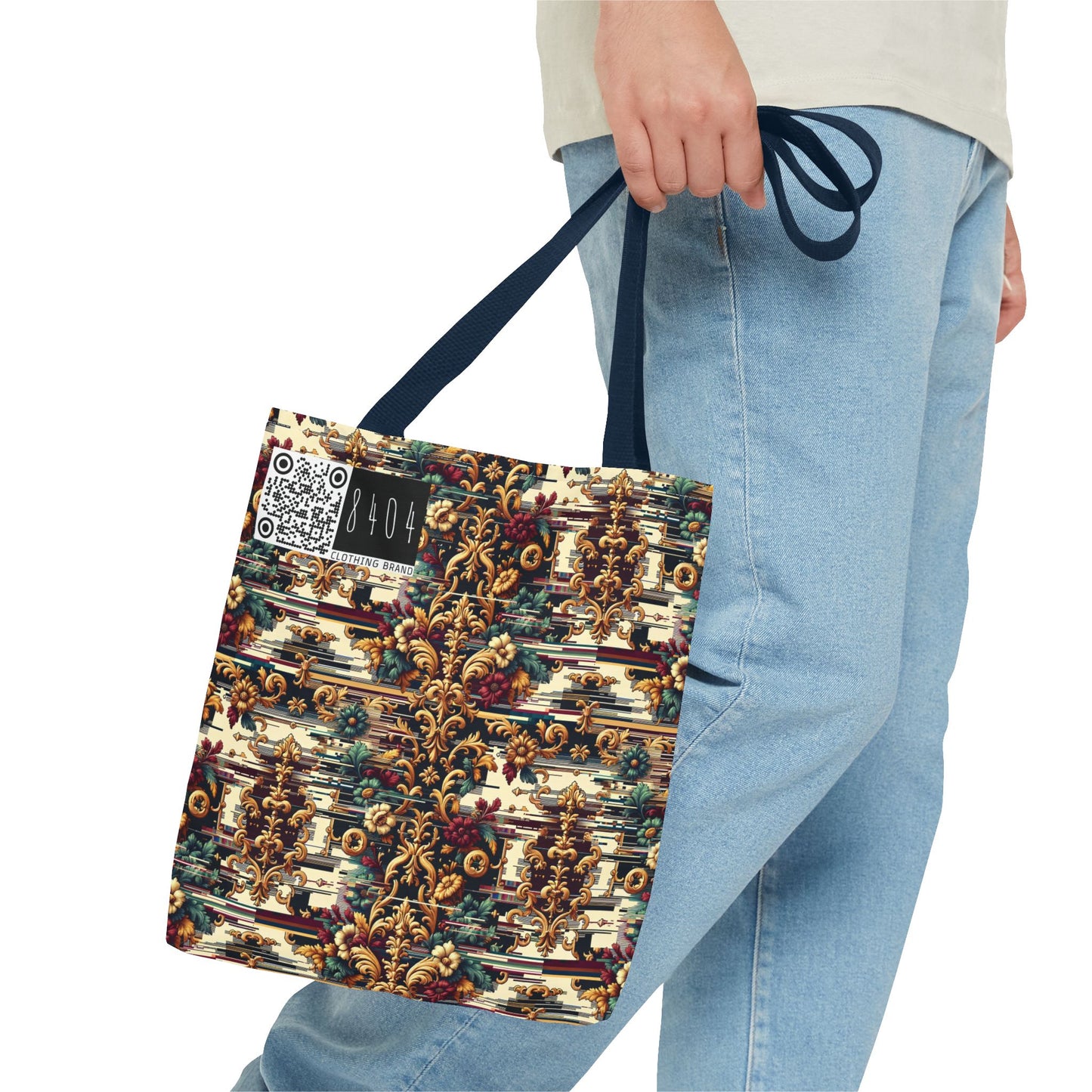Digital Renaissance Modern Baroque Fusion Tote Bag - 8404 Design-63