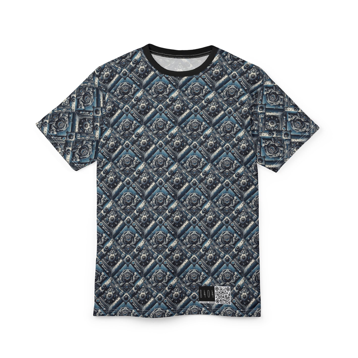 Tech Utility Fusion Tech-Forward Utility With a Futuristic Edge Unisex Cut & Sew Tee - 8404 Design-43
