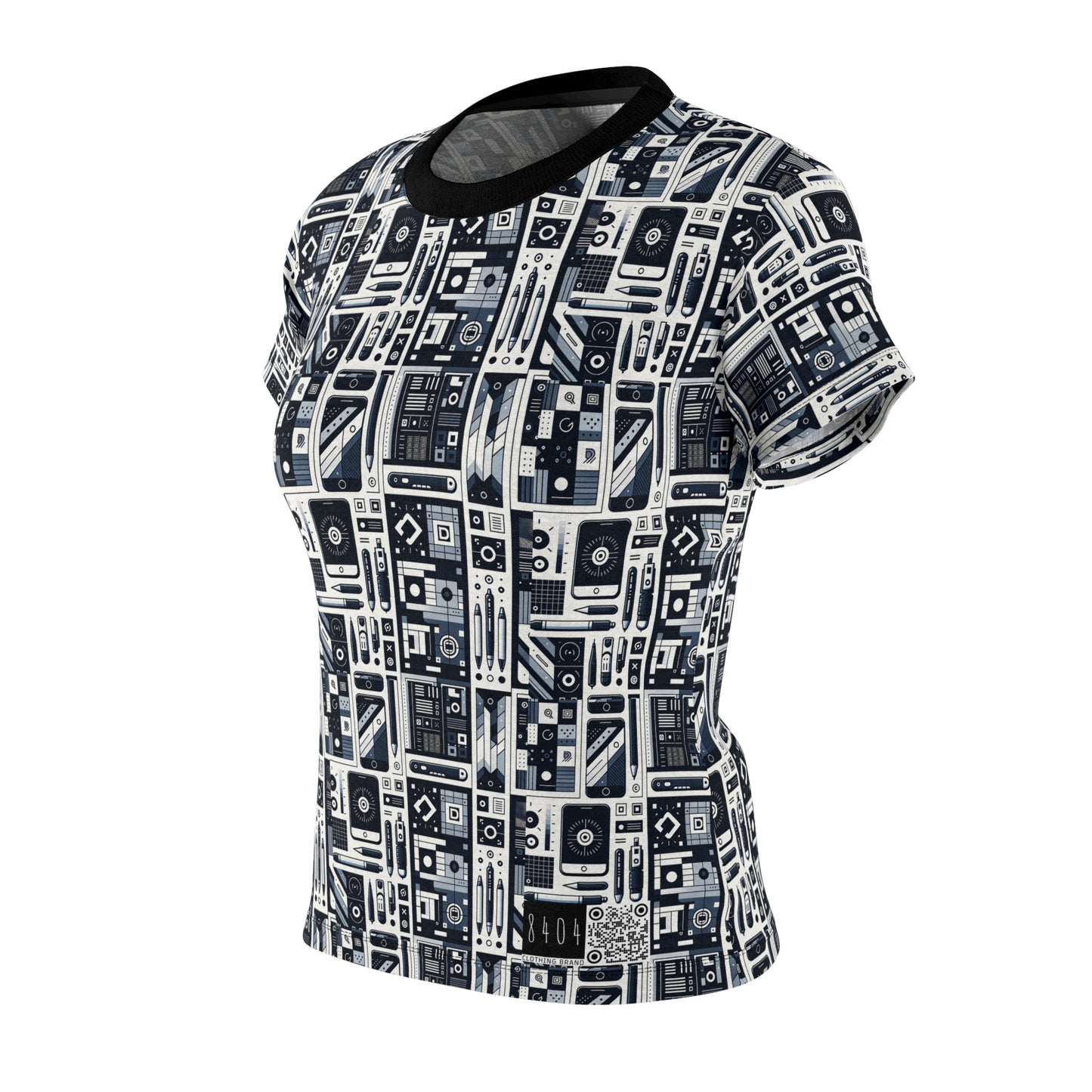 Minimalist Athleisure Minimalist Tech Women's Cut & Sew Tee - 8404 Design-60