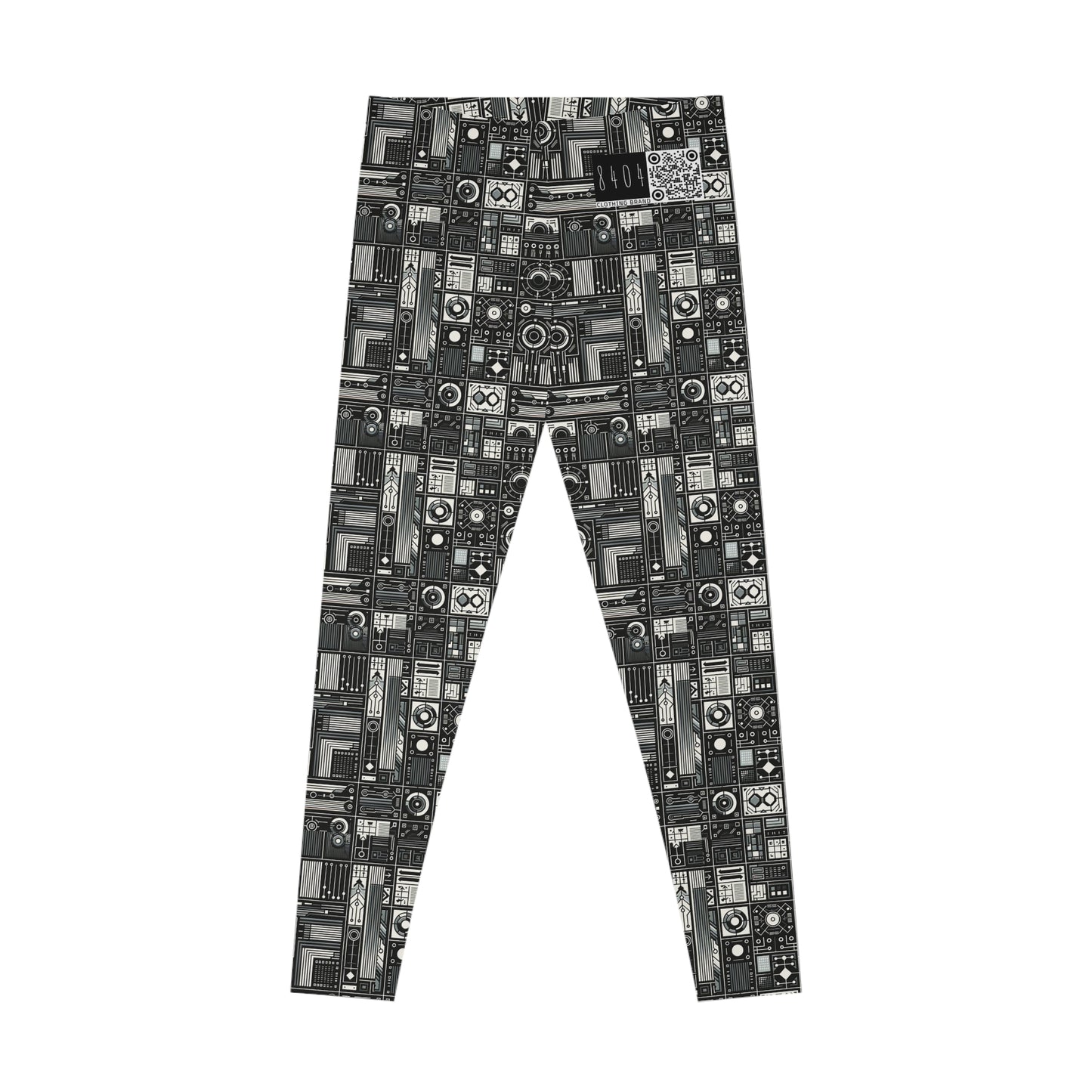 Digital Minimalism Minimalist Tech Stretch Leggings - 8404 Design-62