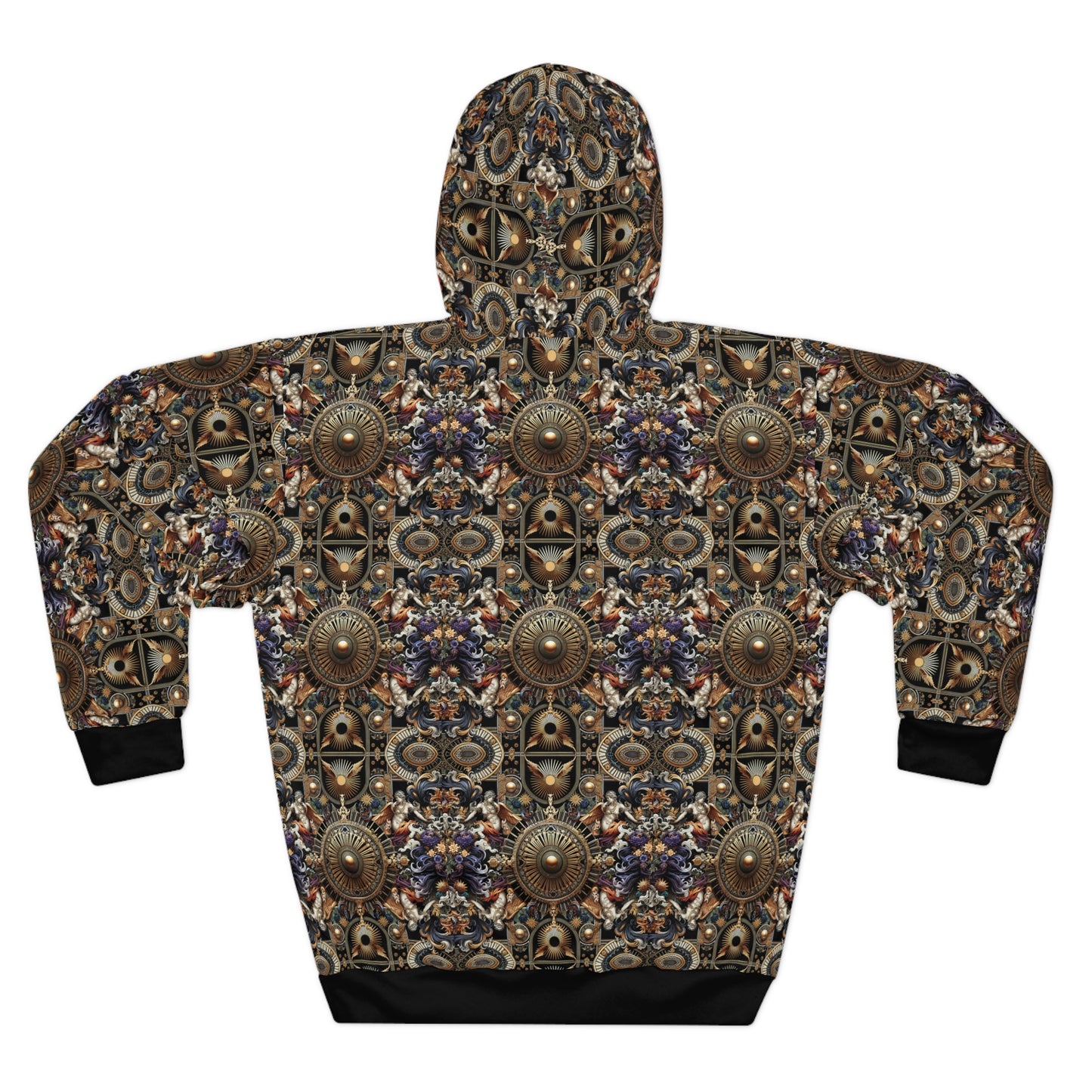 Digital Renaissance Luxurious Streetwear Inspired By Classical Art With a Modern Twist Pullover Hoodie - 8404 Design-55
