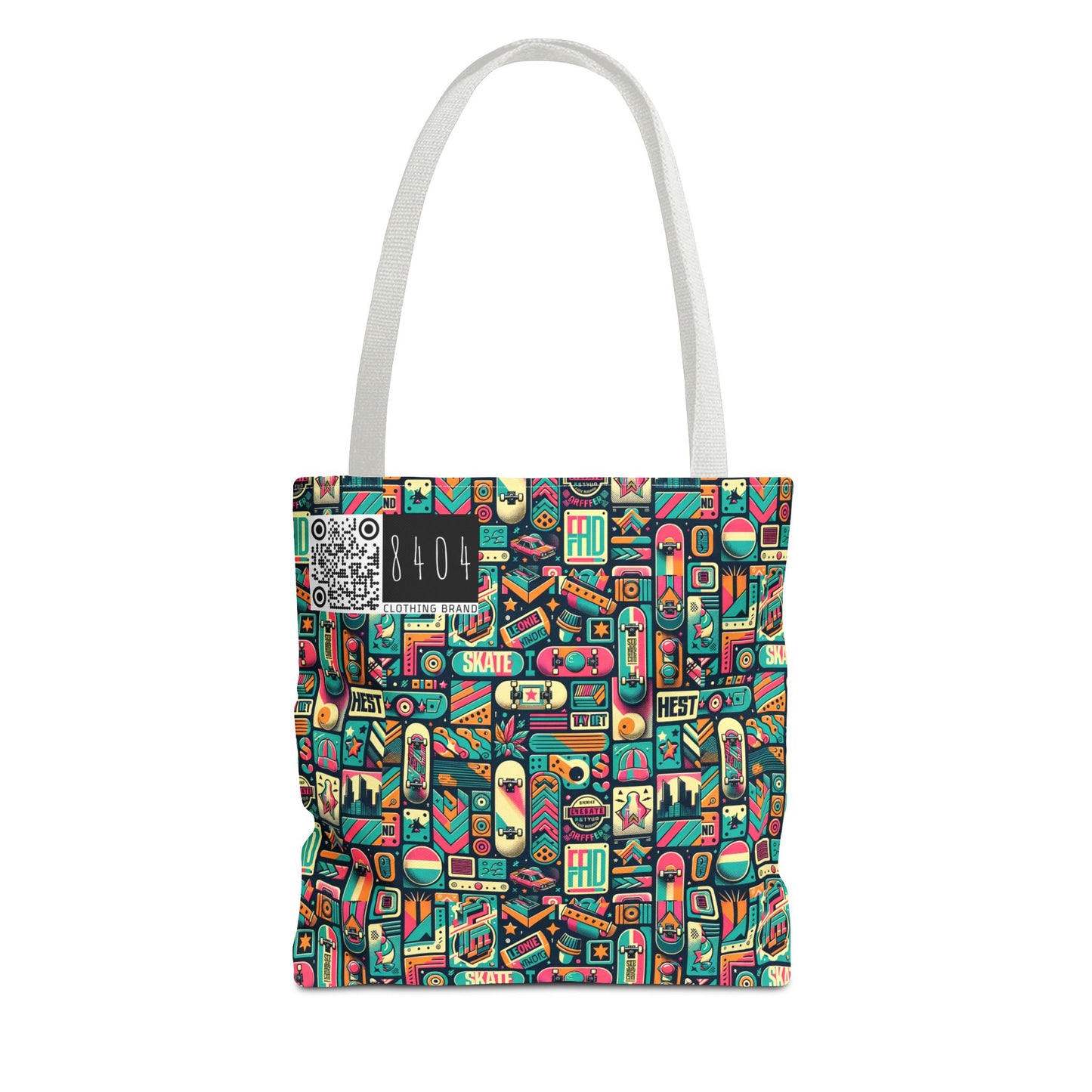Skate Culture Revival Urban Retro Cool Tote Bag - 8404 Design-61
