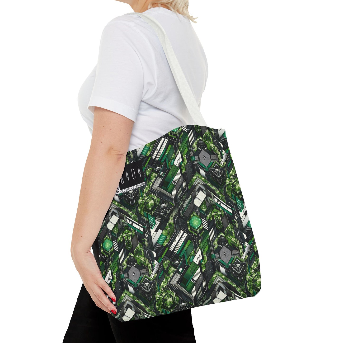Tech Camo Fusion Tech-Forward Streetwear With a Futuristic Edge Tote Bag - 8404 Design-58