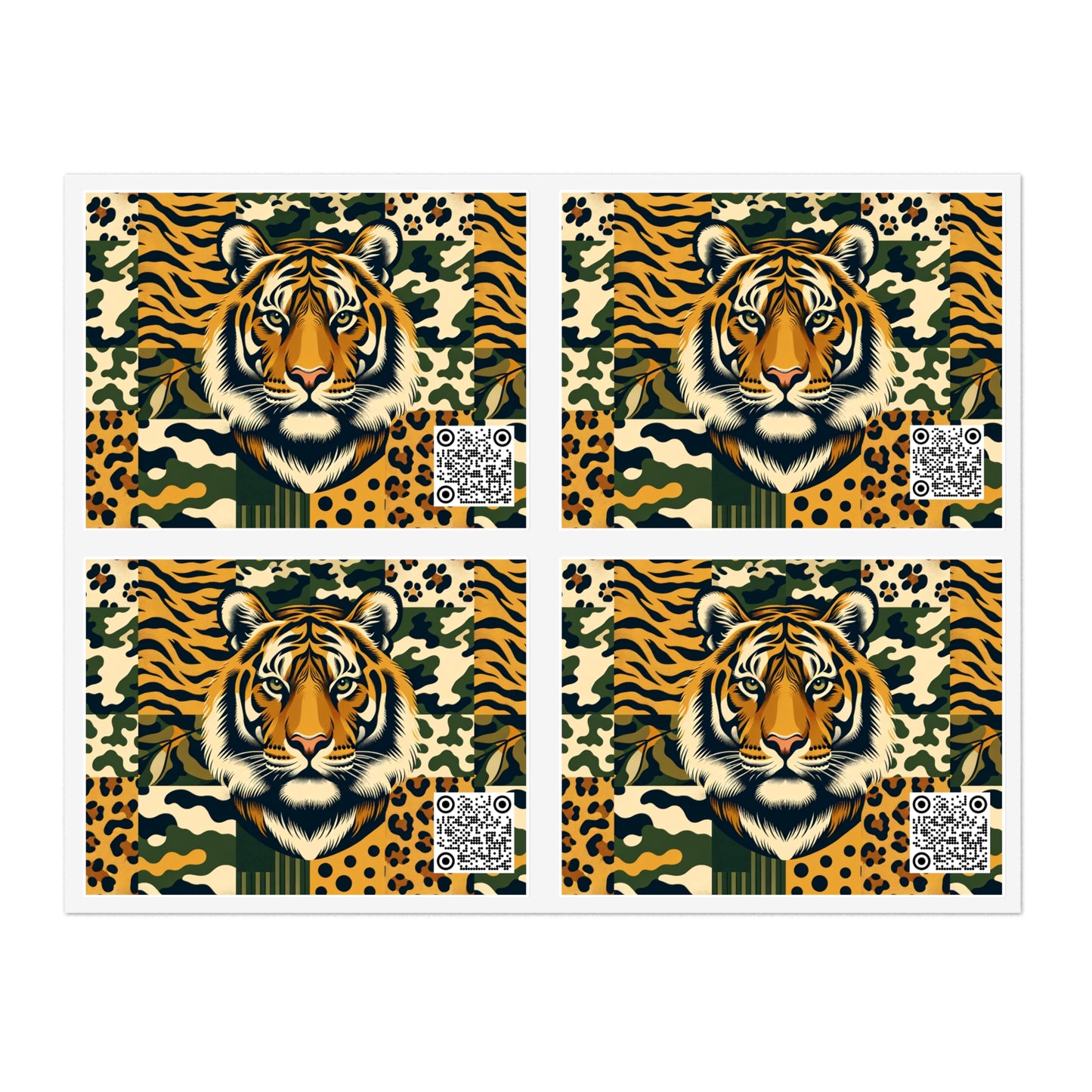 Streetwear Safari Urban Jungle Exploration Sticker Sheets - 8404 Design-64