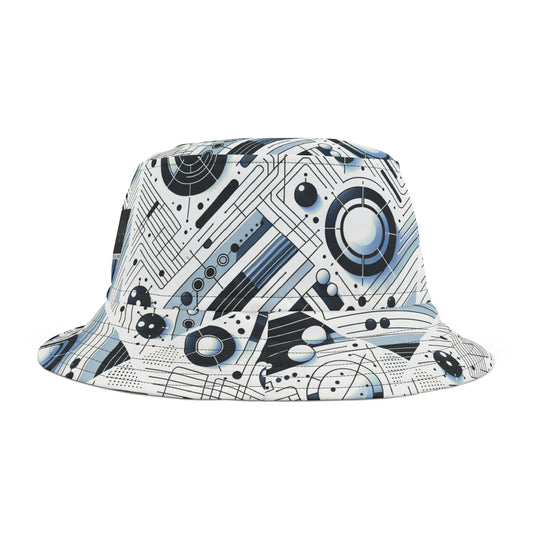 Tech Minimalism Minimalist Tech Bucket Hat - 8404 Design-70