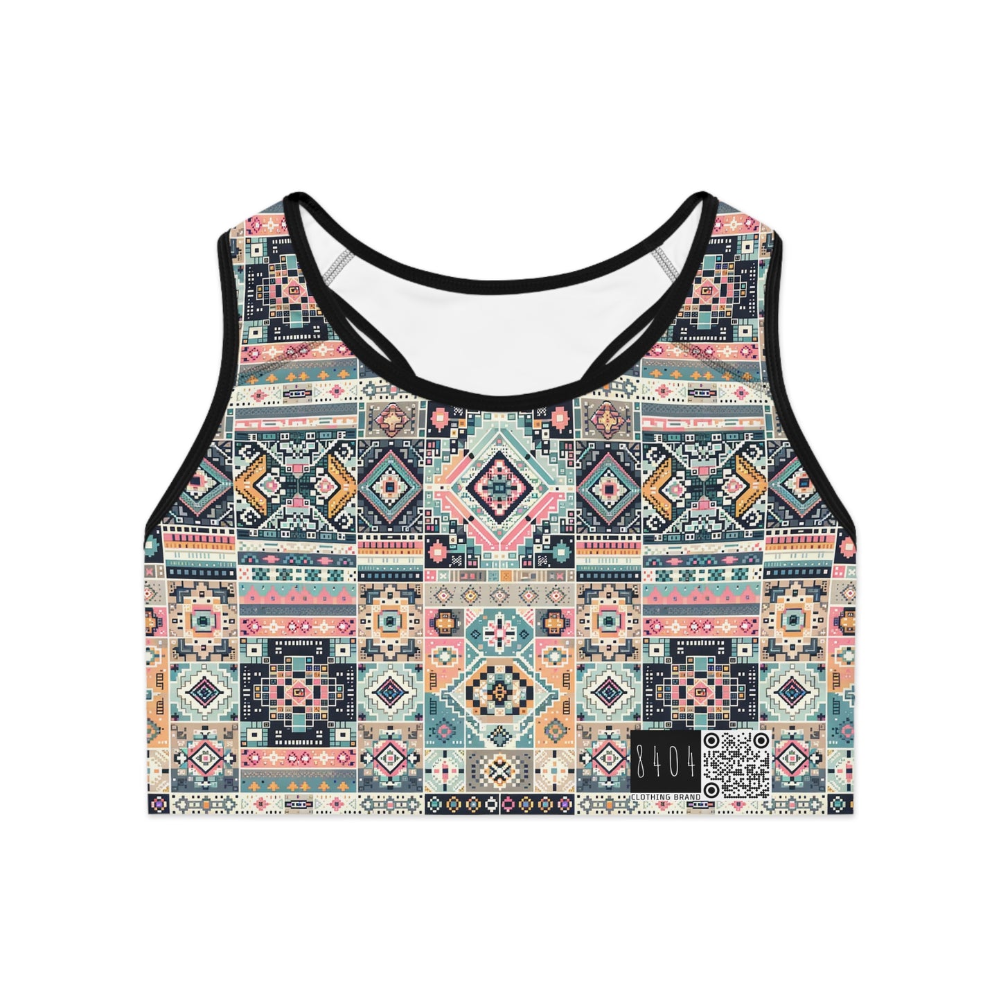 Digital Artisanal Fusion Digital Artisanal Sports Bra - 8404 Design-55