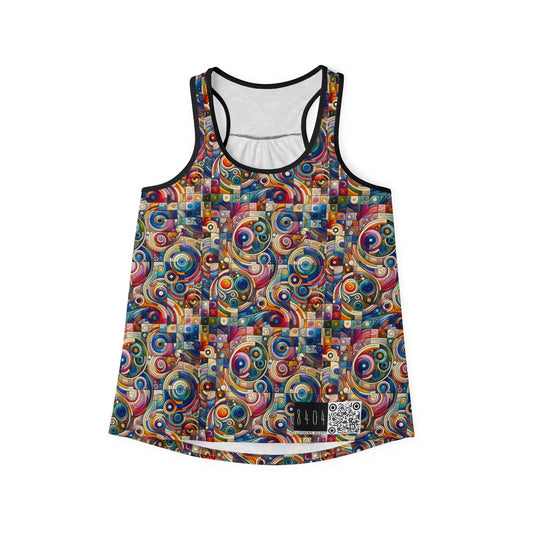 Digital Artistic Expression Artistic Streetwear Women's Tank Top - 8404 Design-49