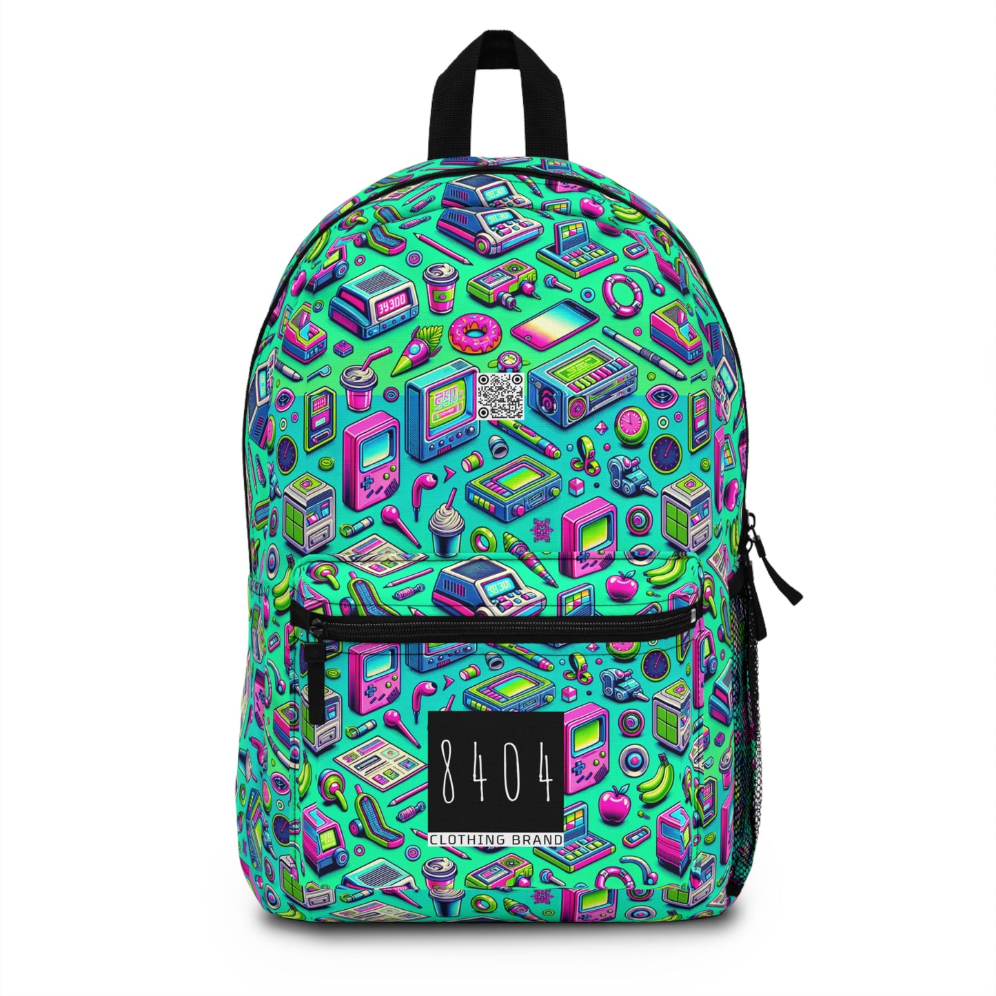Y2k Revival Nostalgic Futurism Backpack - 8404 Design-48