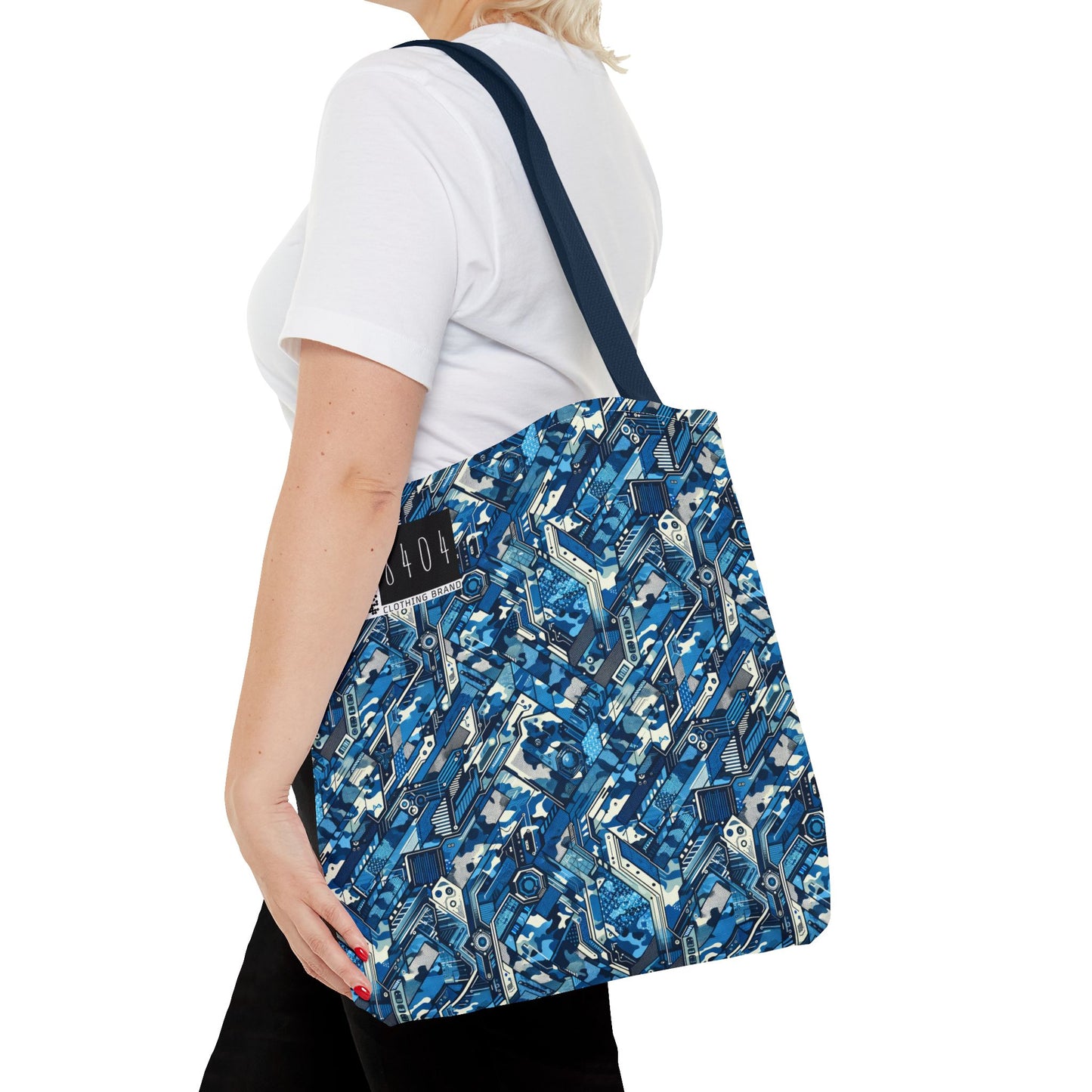 Tech Urban Camo Tech-Forward Streetwear With a Futuristic Military Edge Tote Bag - 8404 Design-39