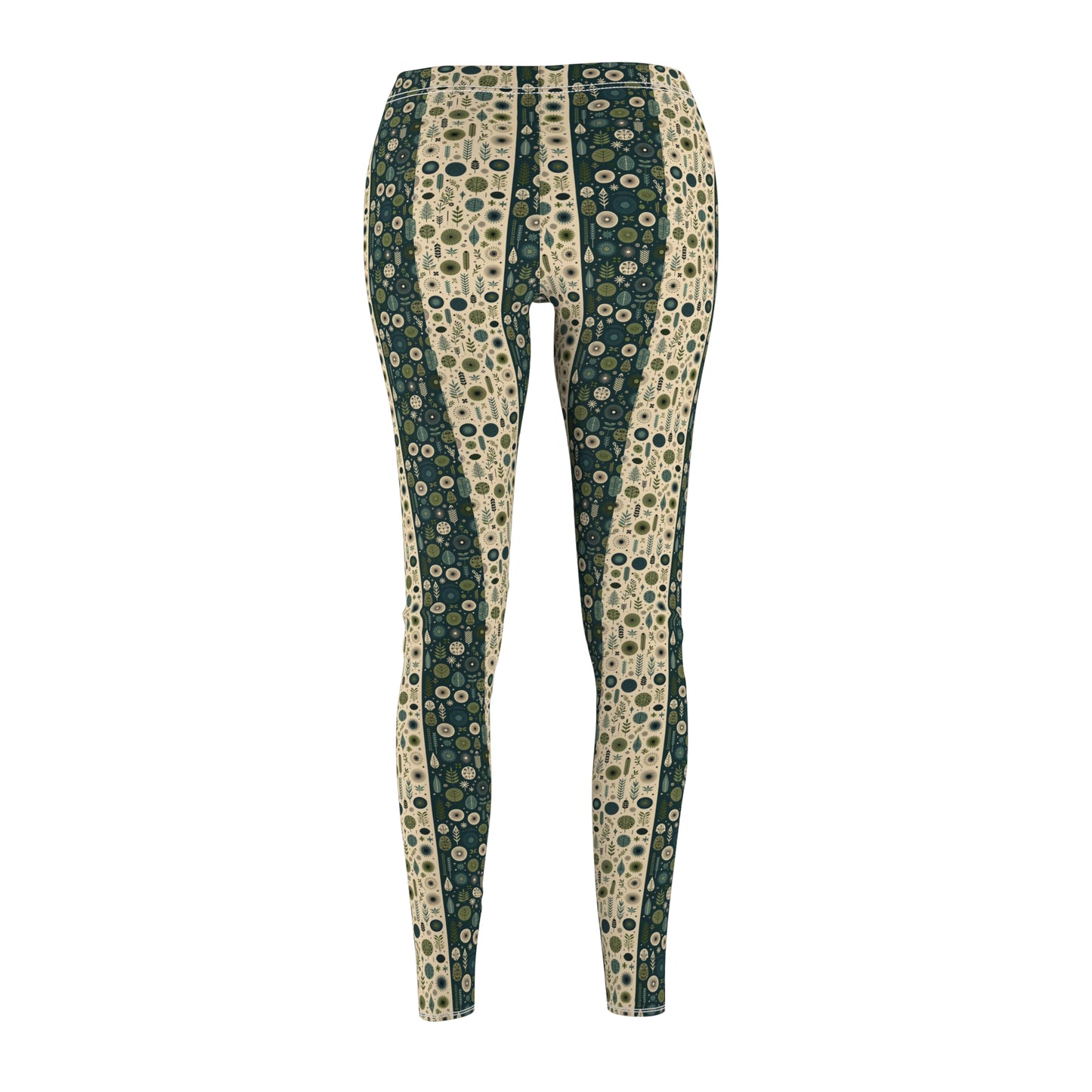 Sustainable Street Utility Sustainable Tech Streetwear Women's Cut & Sew Casual Leggings - 8404 Design-62