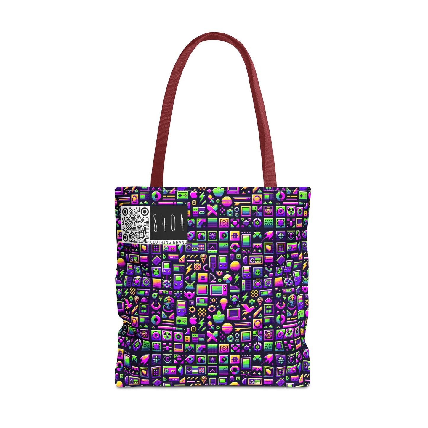Digital Nostalgia Remix Modern Vintage Fusion Tote Bag - 8404 Design-49