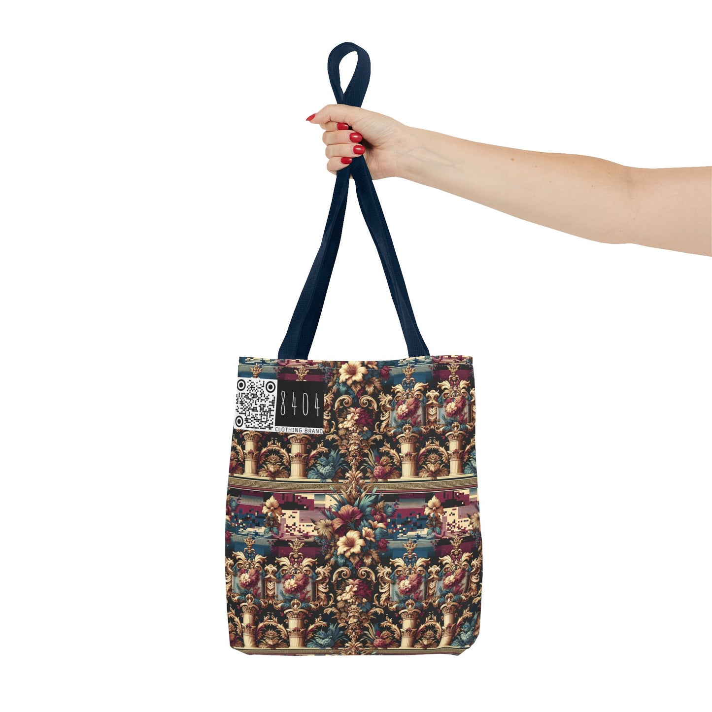 Digital Renaissance Modern Baroque Fusion Tote Bag - 8404 Design-58