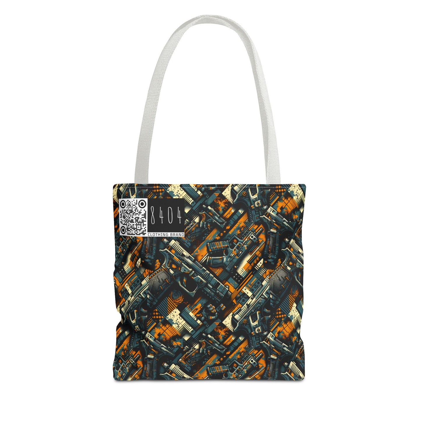 Digital Punk Futuristic Grunge Tote Bag - 8404 Design-47