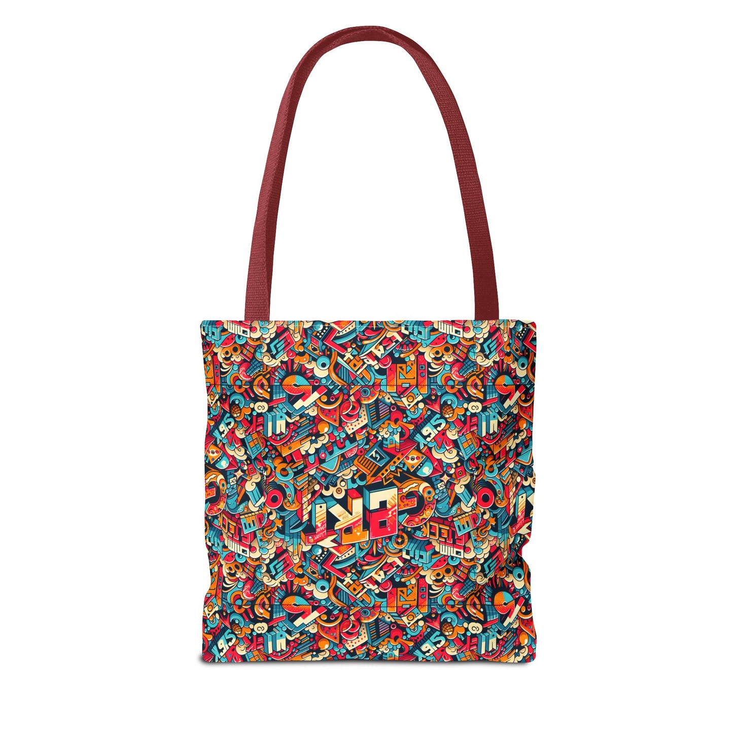 Neo-Traditional Street Art Modern Street Art Fusion Tote Bag - 8404 Design-58
